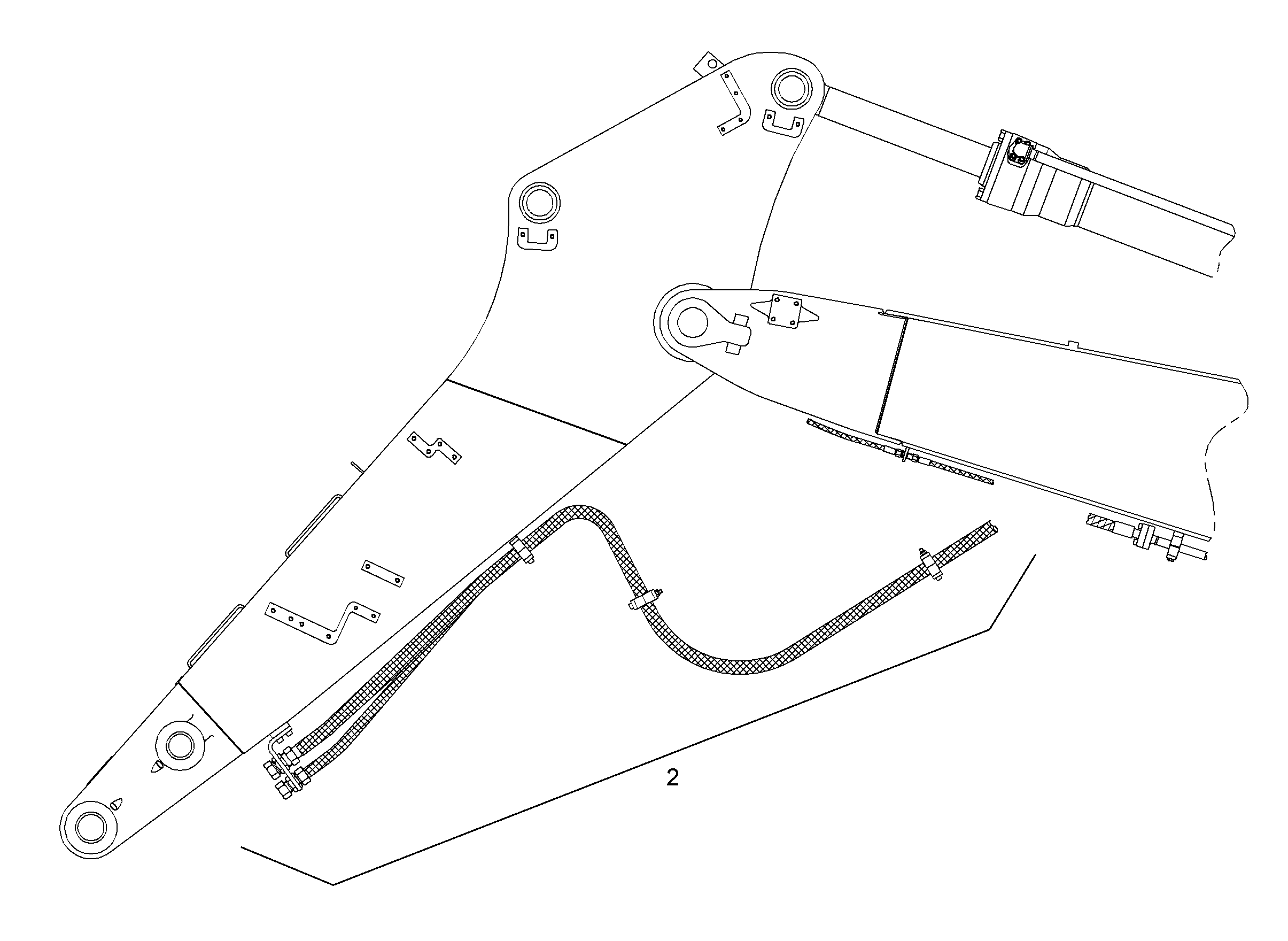 ПРОВОДКА МОНТАЖ AHS 9808945 LIEBHERR