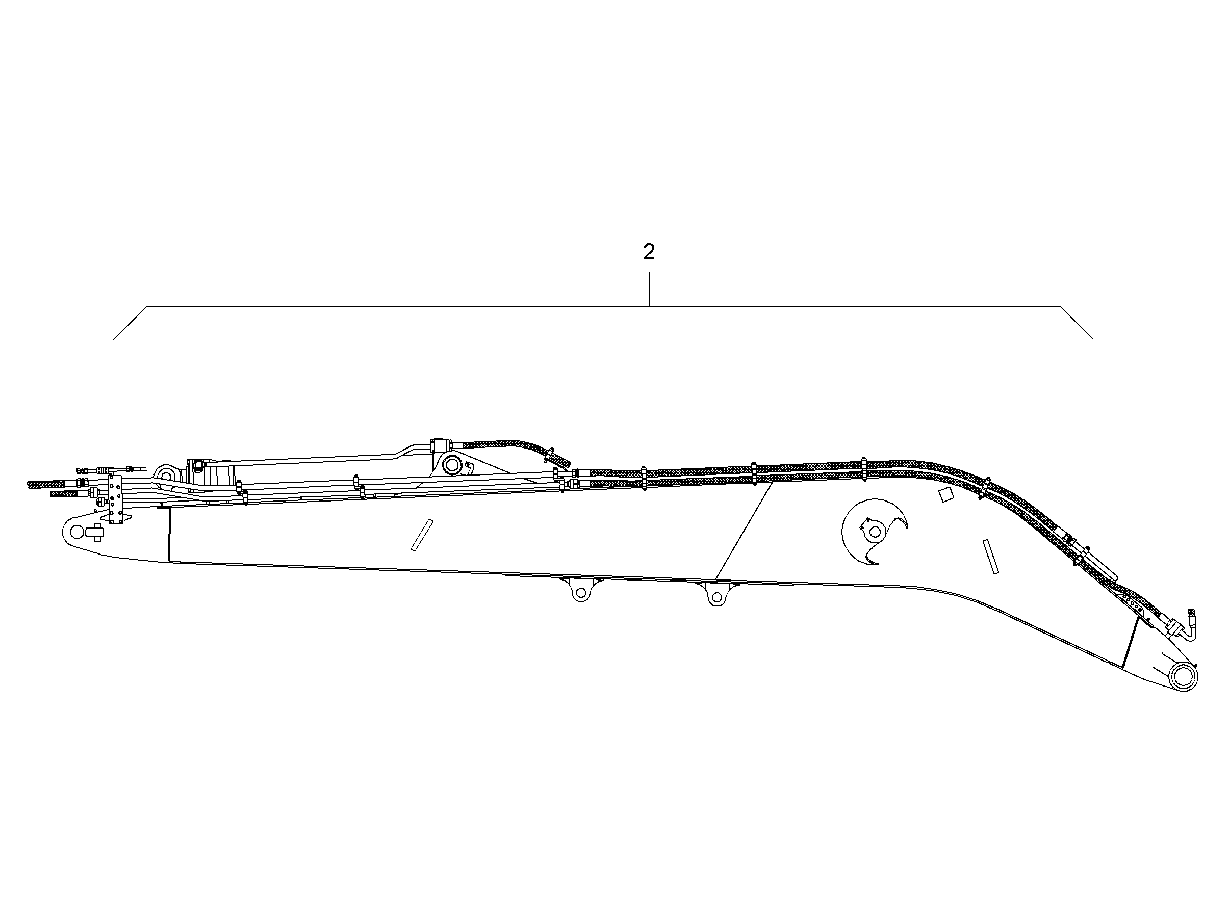 ПРОВОДКА МОНТАЖ AHS 9871695 LIEBHERR