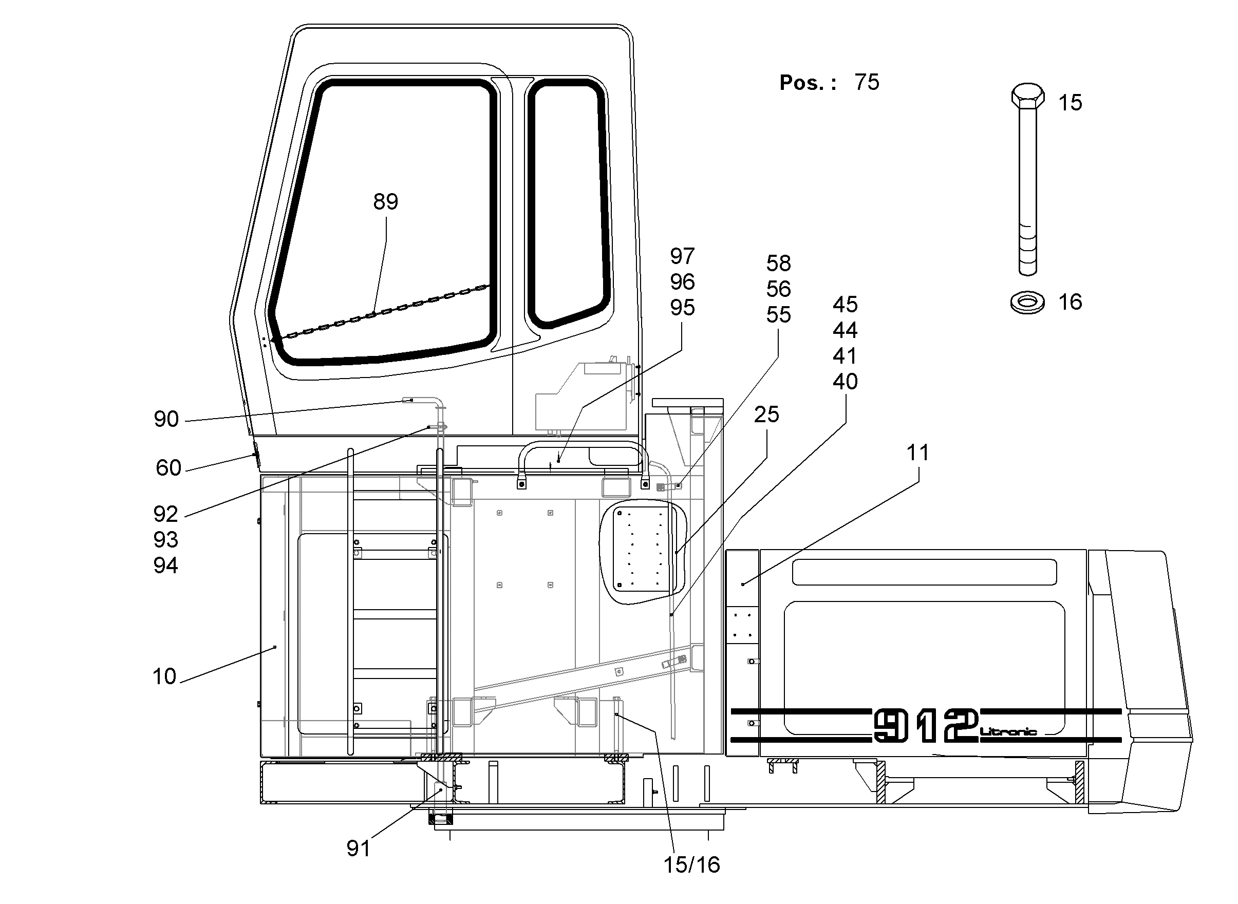 ВОЗВЫШЕНИЕ 9872524 LIEBHERR
