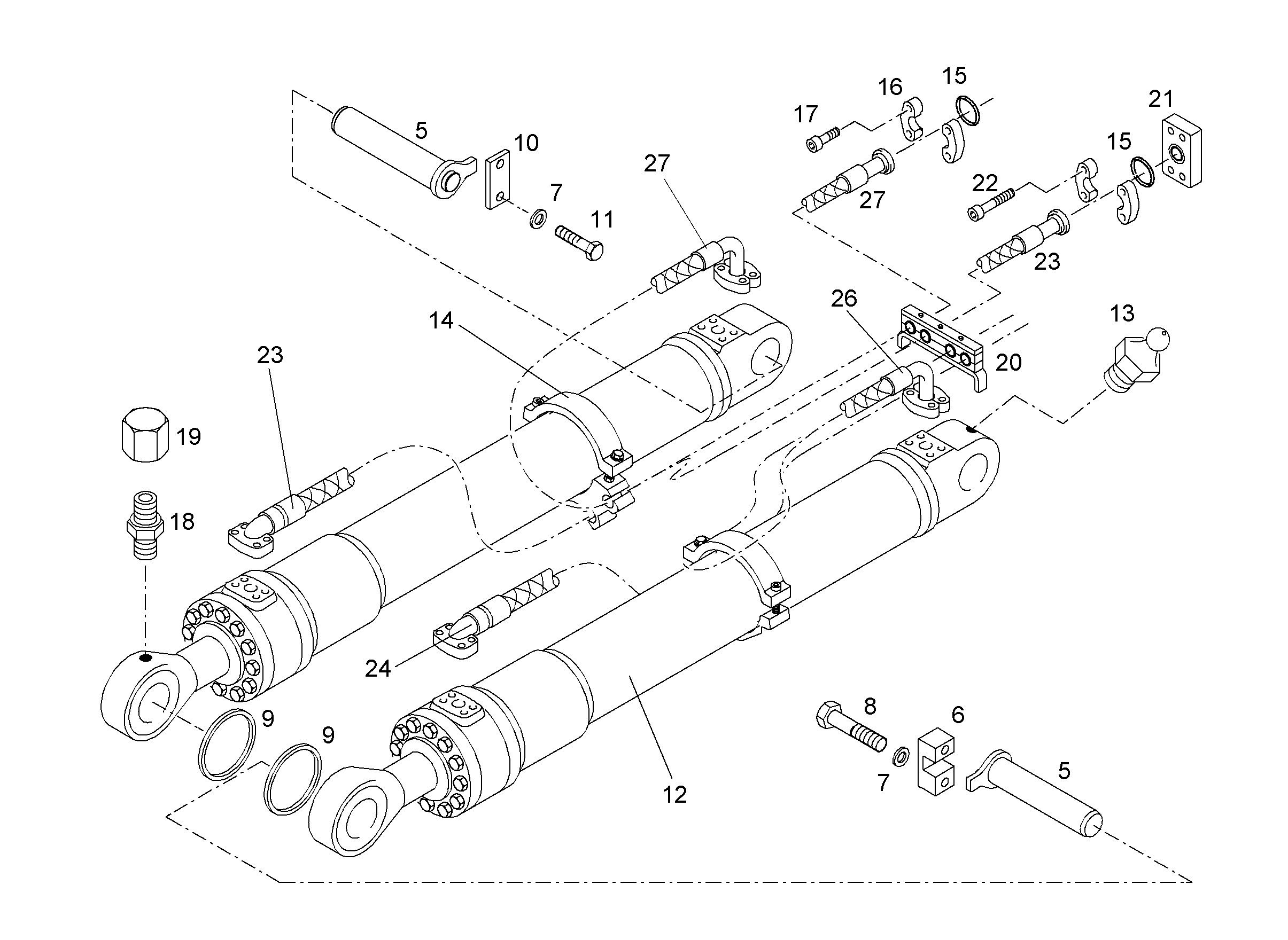 СКОБА 9878034 LIEBHERR