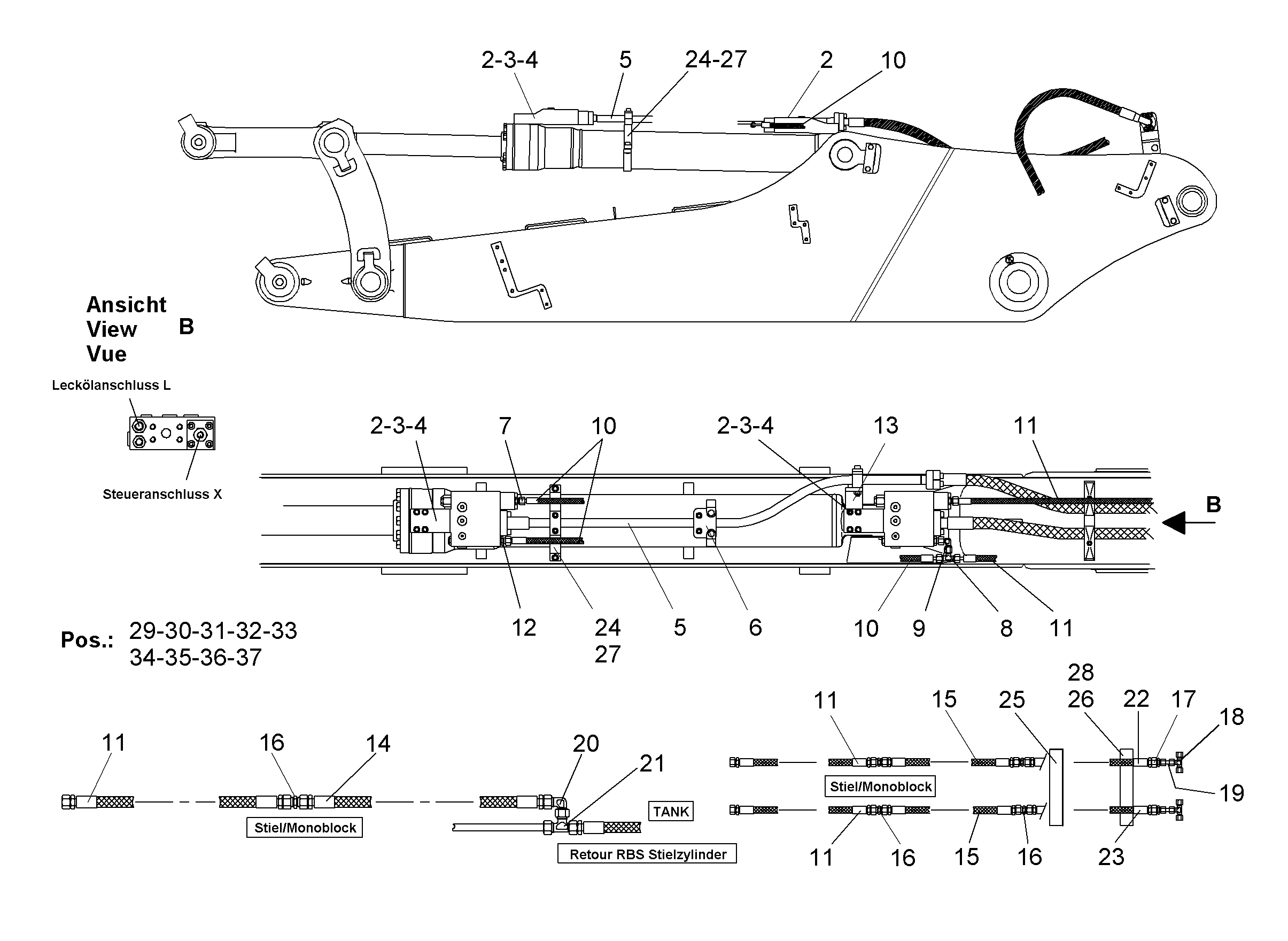 СКОБА 9878985 LIEBHERR