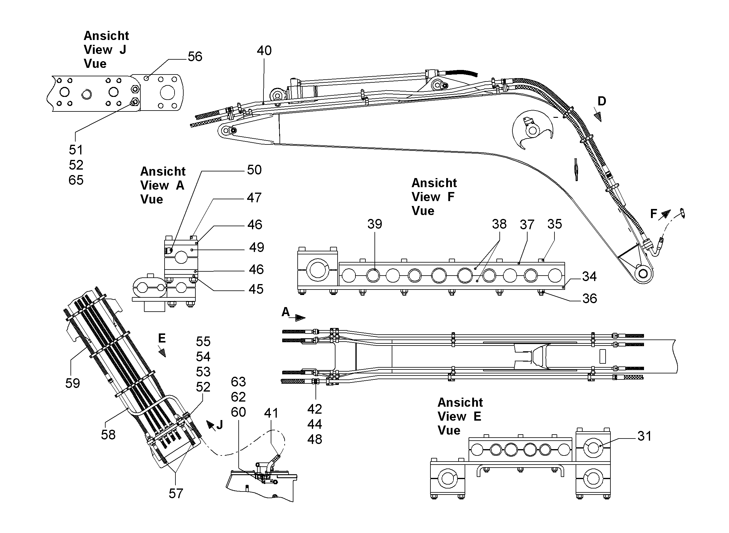 ШЛАНГ 32X1500 5618874 LIEBHERR