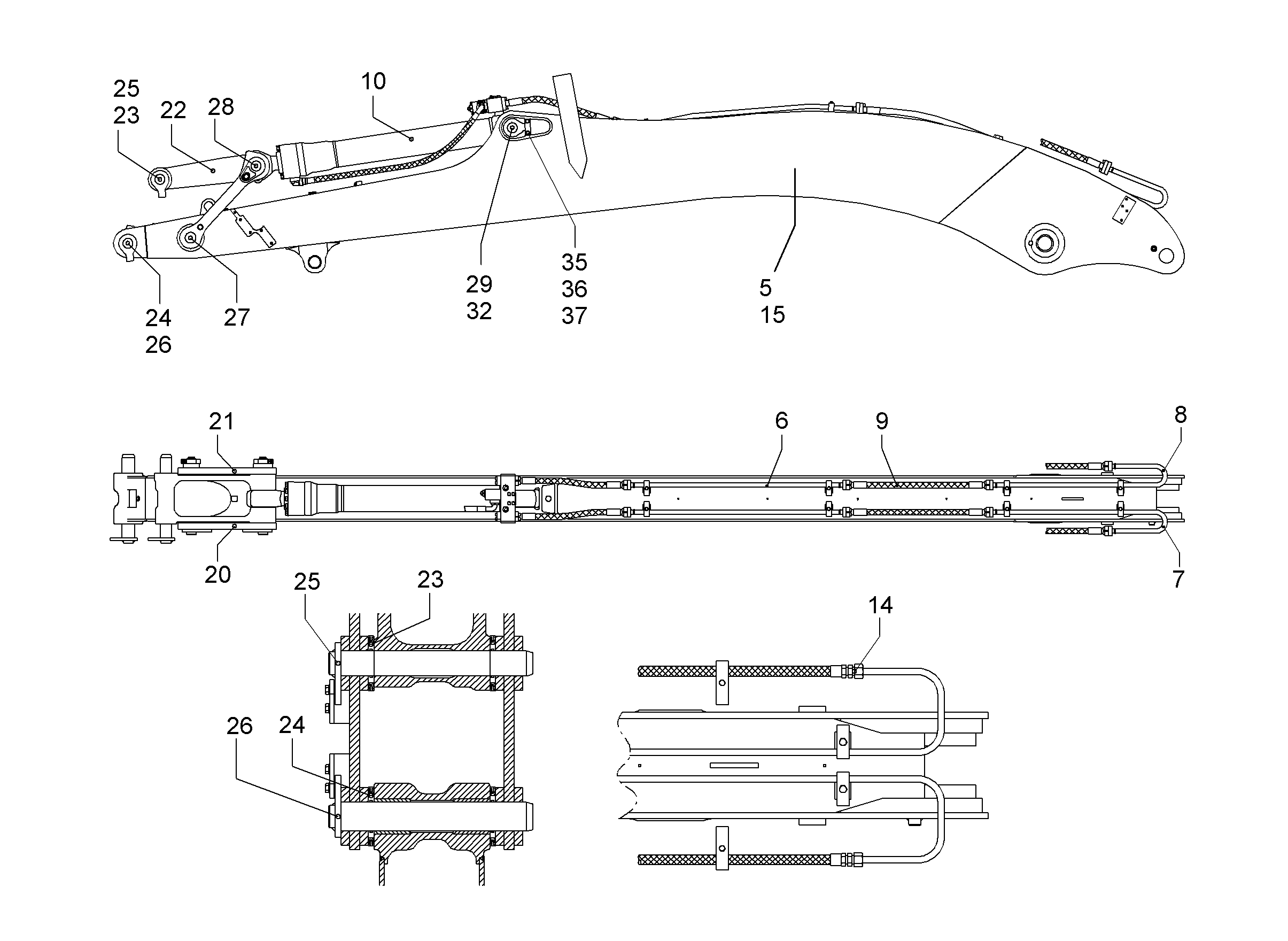 СМАЗОЧНЫЕ ЛИНИИ УСТАНОВКА 9873396 LIEBHERR
