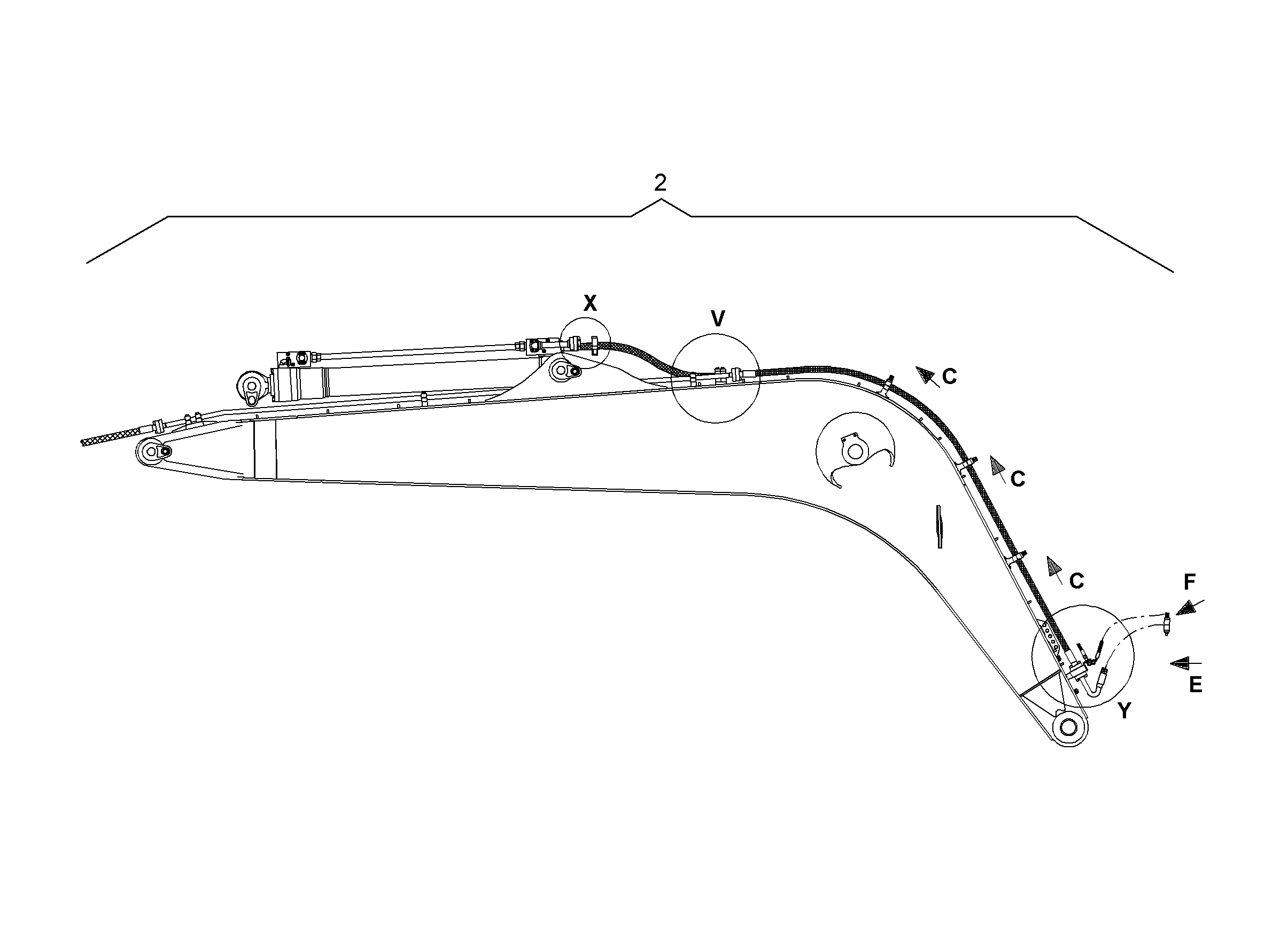 ЗАЩ.ТРУБЫ ЦИЛ.РУК. 9828095 LIEBHERR
