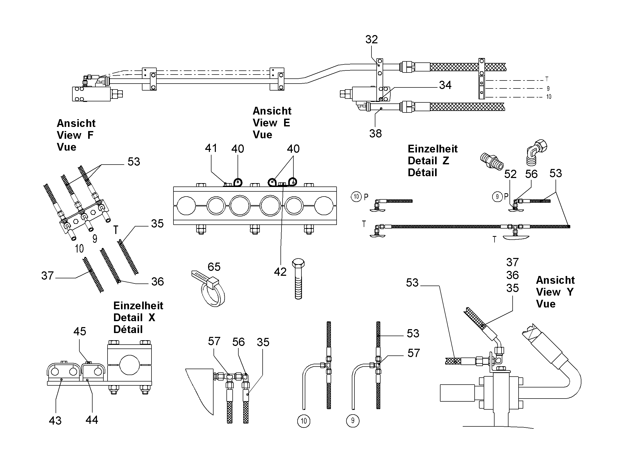 ШЛАНГ 8X4050 5616002 LIEBHERR