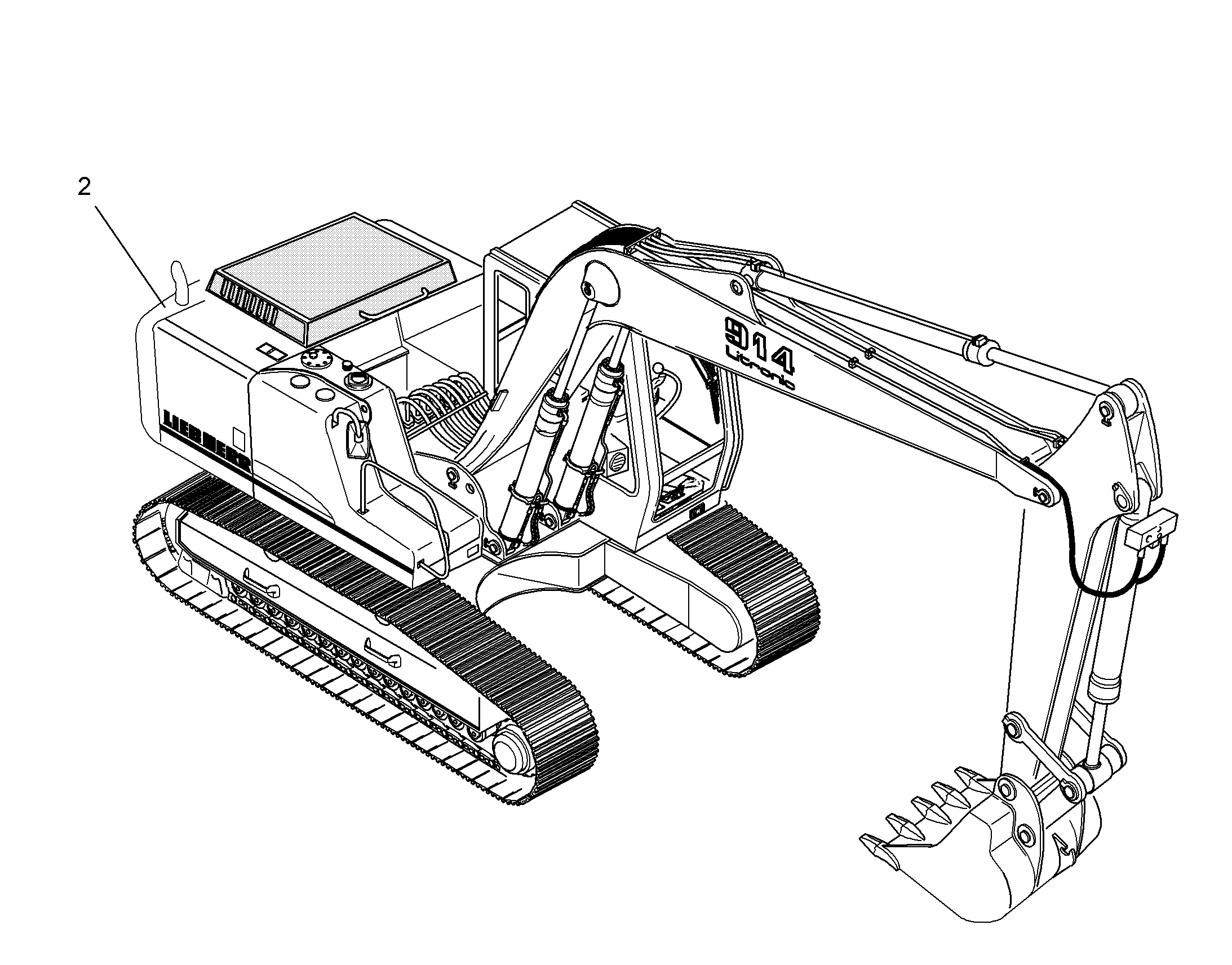 ПРОТИВОВЕС 5T 10055013 LIEBHERR