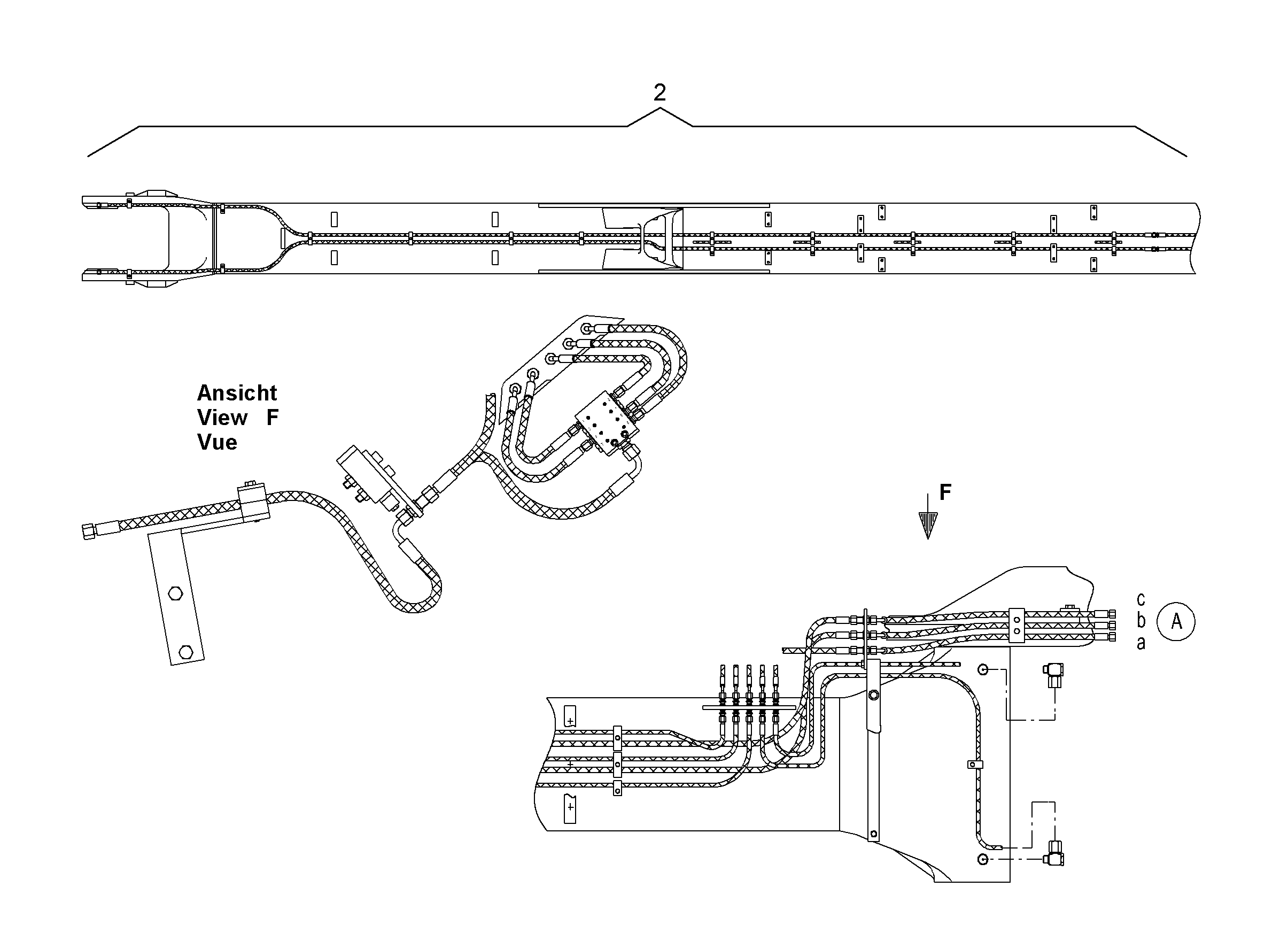 СМАЗОЧНАЯ ЛИНИЯ ДЛЯMОНОБЛОКА 9,00M 9006347 LIEBHERR