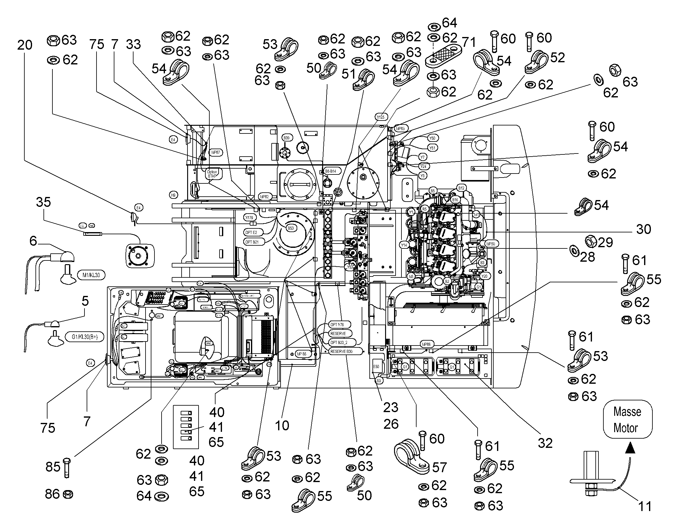 ШКАФ СИЛОВОЙ 9009182 LIEBHERR