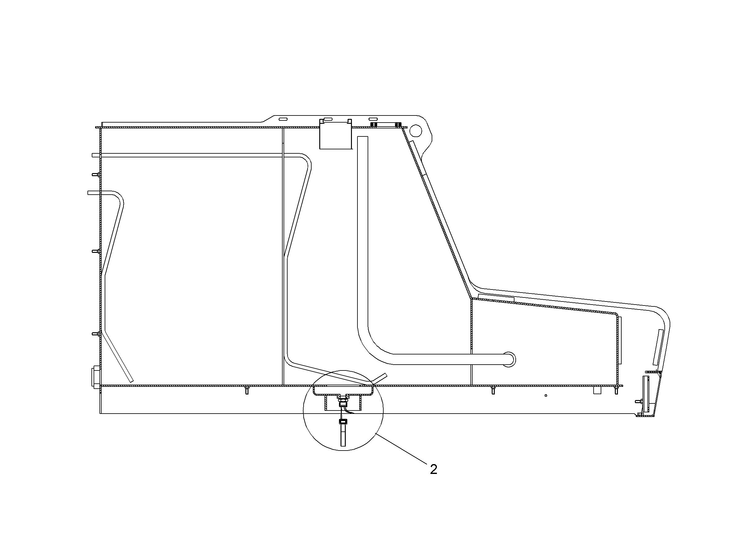 РЕКОНСТРУКЦИЯ - БАК ТОПЛИВНЫЙ 9011094 LIEBHERR