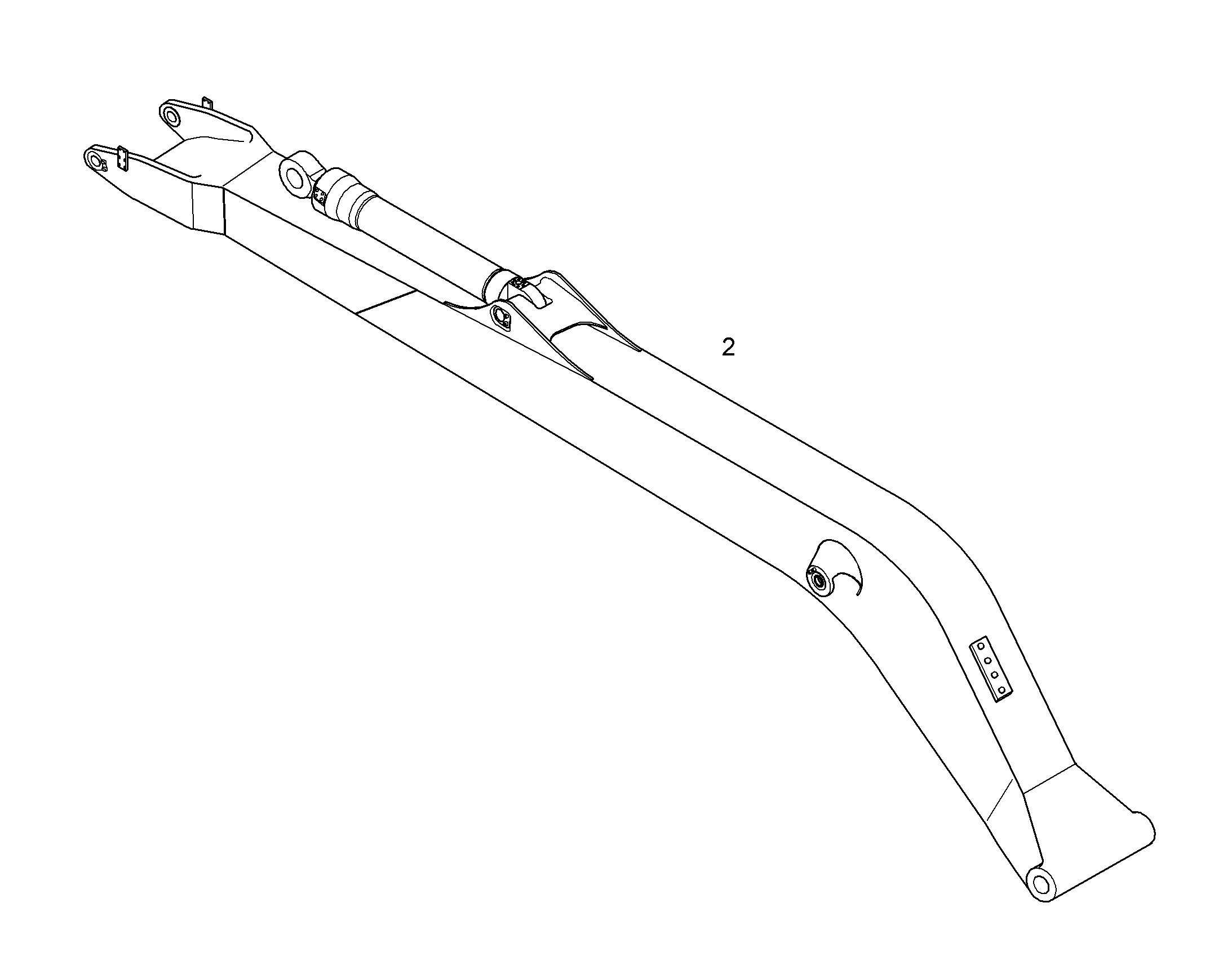 ПРОВОДКА ПРИВОД МЕХ. ПОВОРОТА 9016813 LIEBHERR