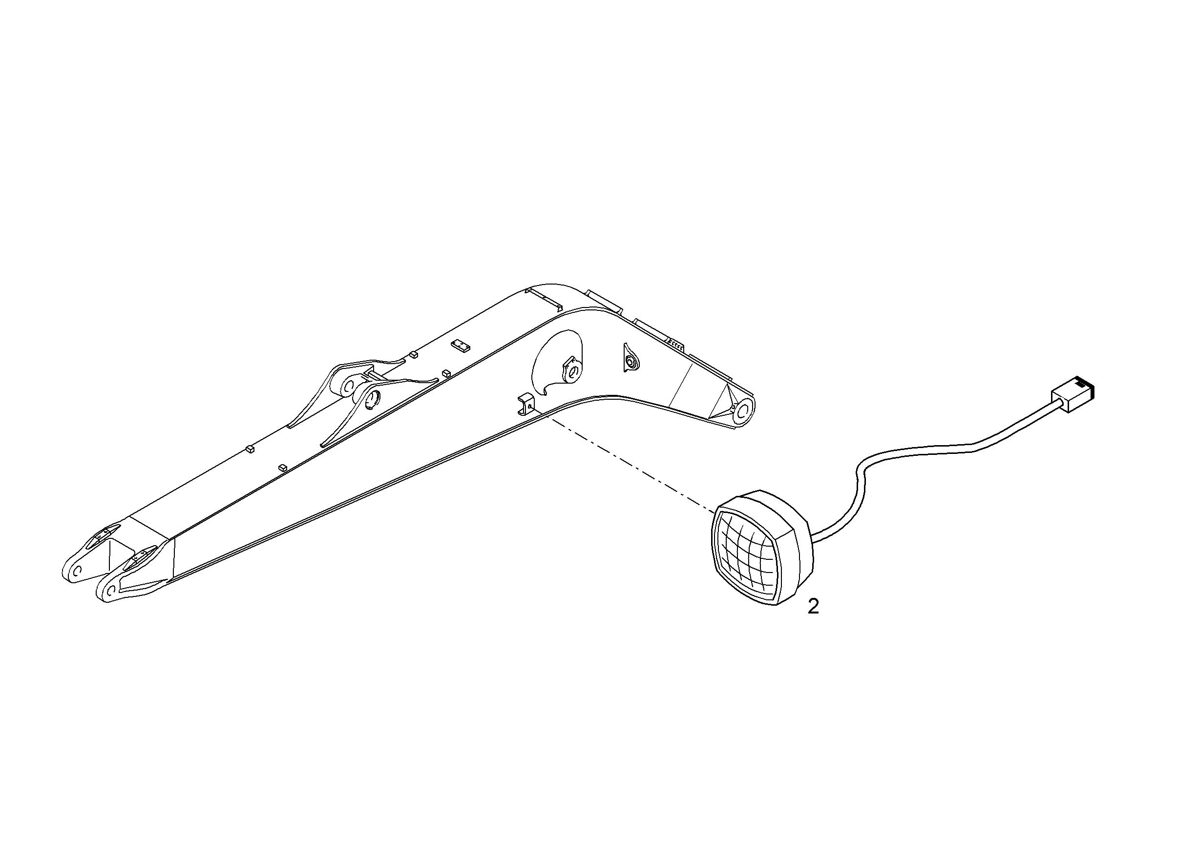 ПРОЖЕКТОР ДОПОЛНИТЕЛЬНЫЙ 9014485 LIEBHERR