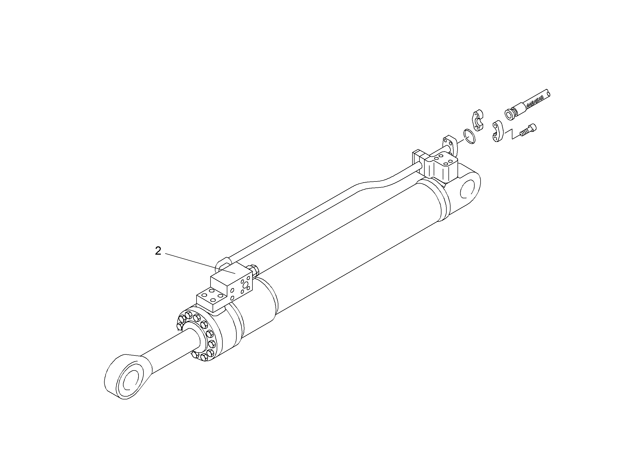 ЗАЩ.ТРУБЫ ЦИЛ.РУК. 9824036 LIEBHERR