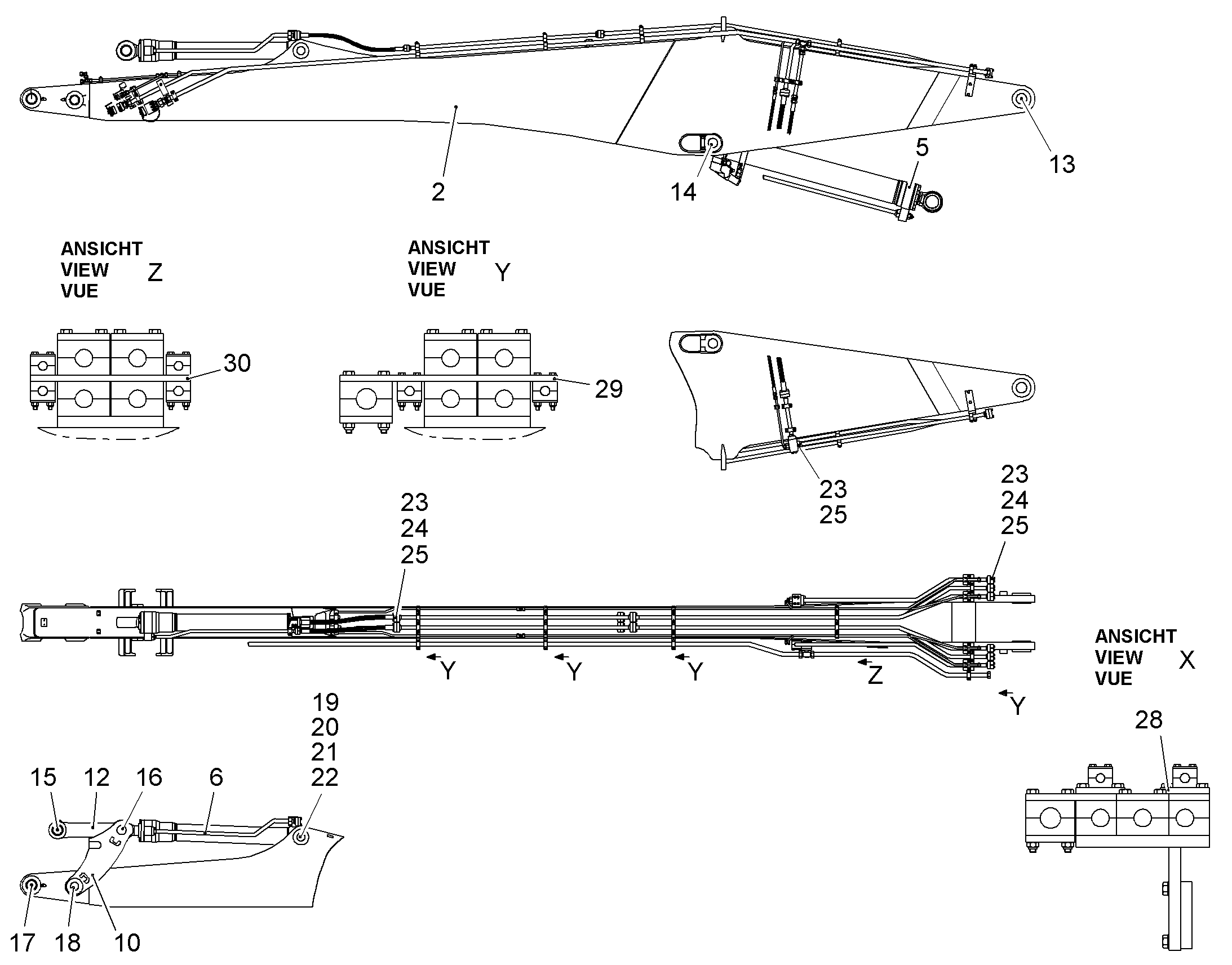БОЛТ 9871802 LIEBHERR