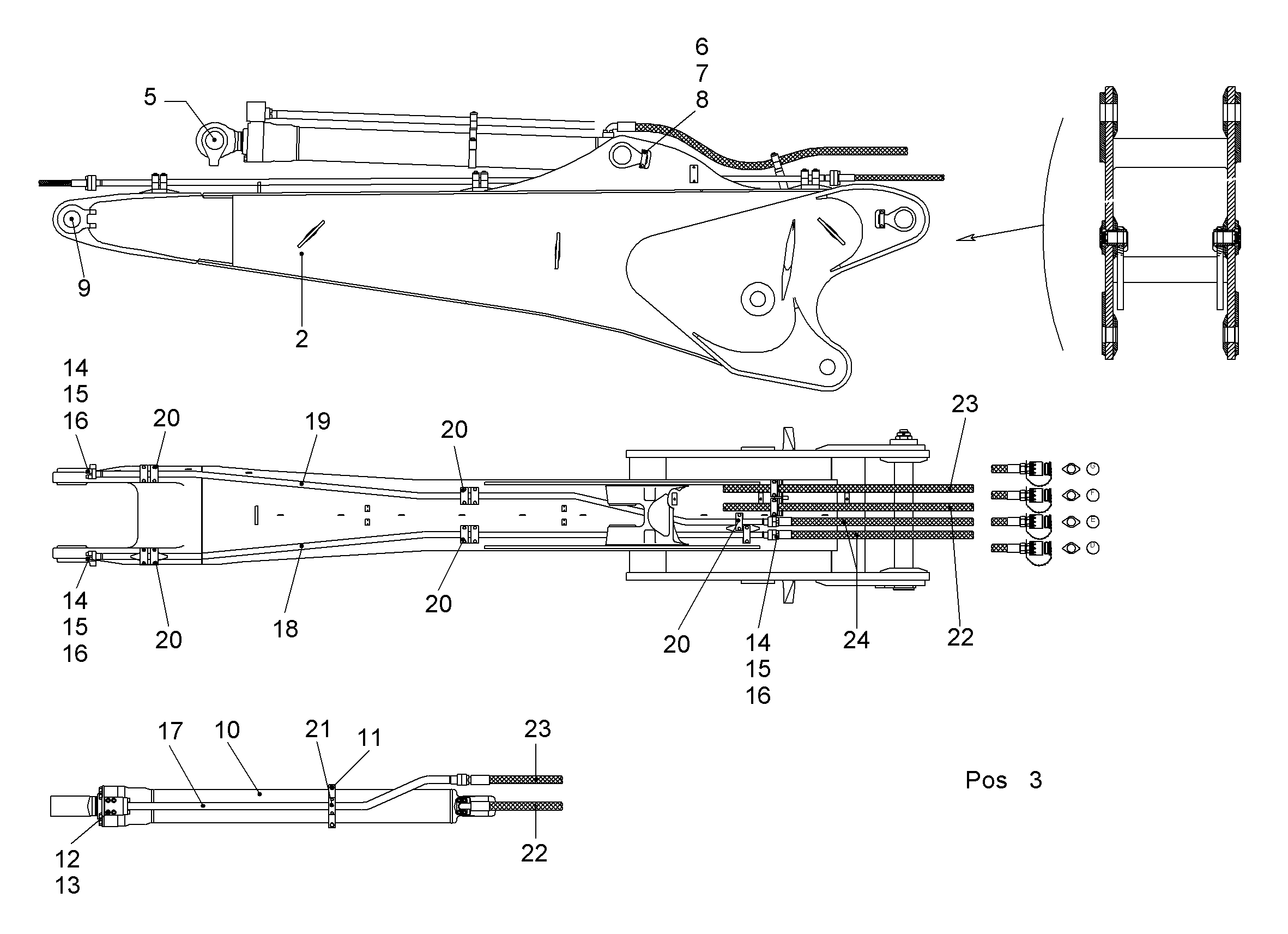 СМАЗОЧНЫЕ ЛИНИИ УСТАНОВКА 9804626 LIEBHERR
