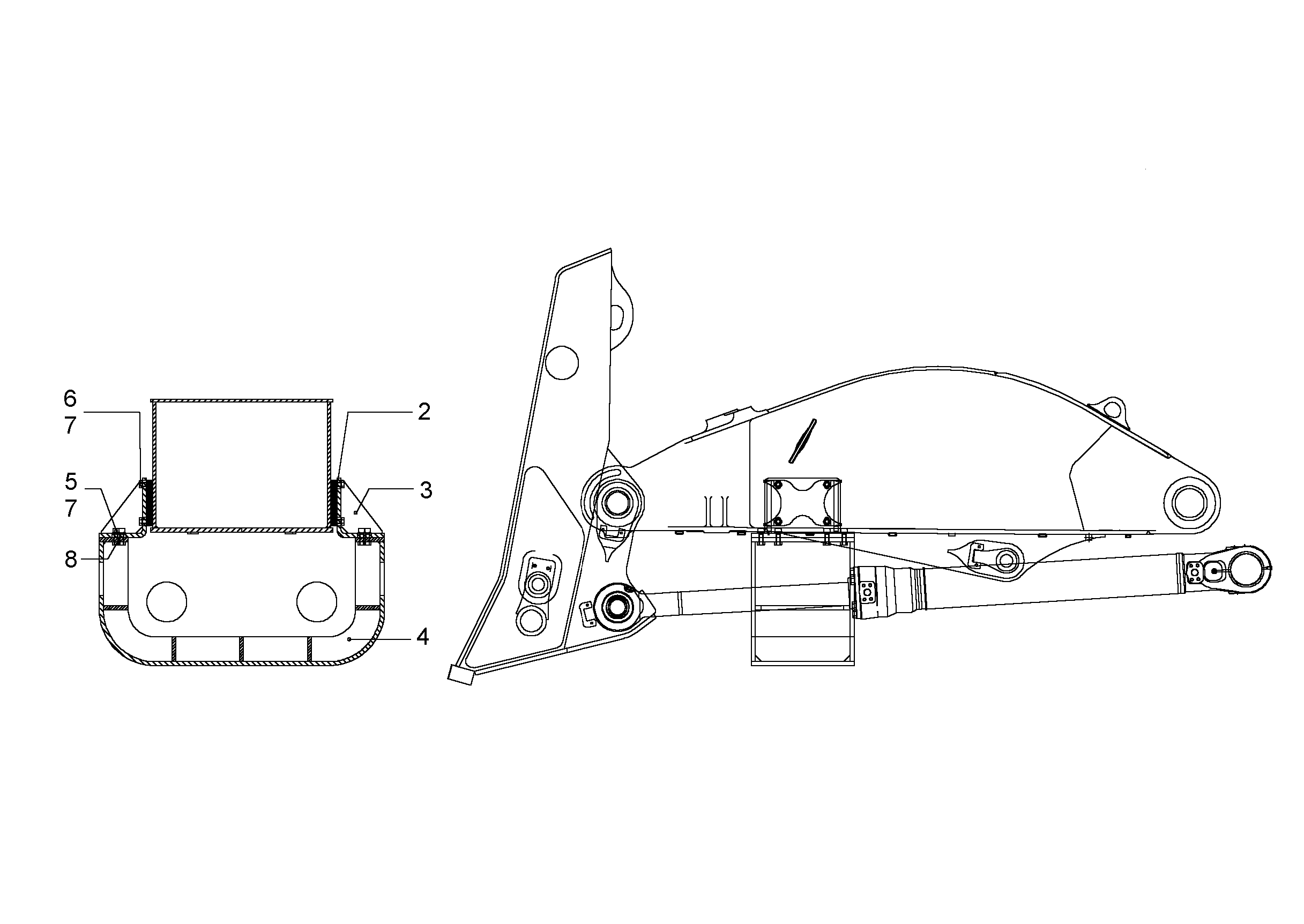 УГЛОВОЙ ПРОФИЛЬ 9807503 LIEBHERR