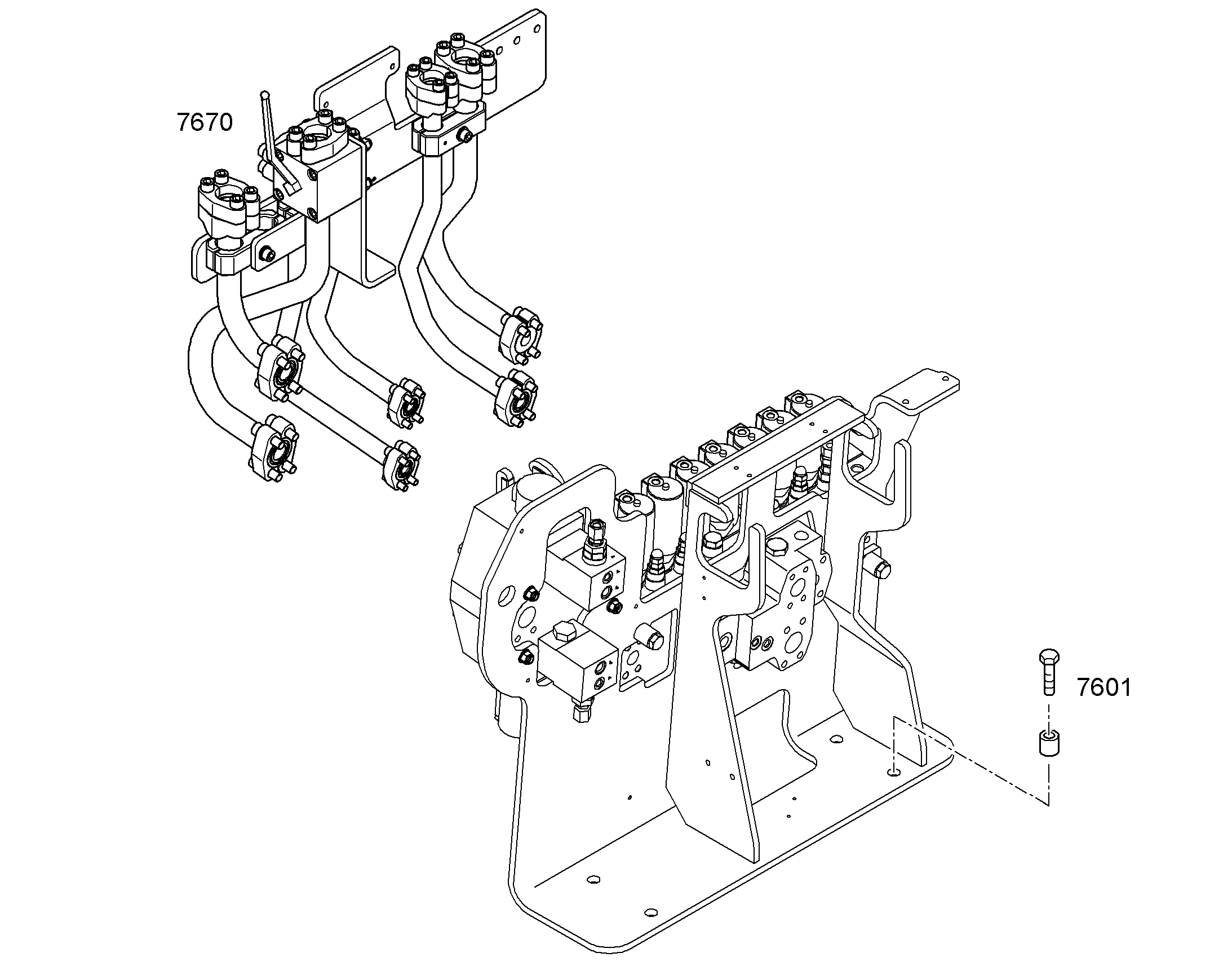 ЛИНИЯ НАПОРНАЯ 10093883 LIEBHERR