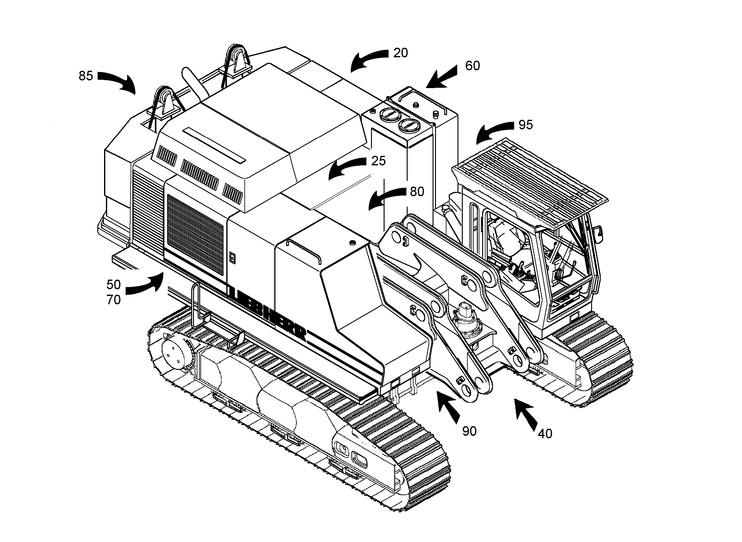 ГИДРАВЛИКА ДЛЯ СЪЕМА БАЛЛАСТ 9871440 LIEBHERR