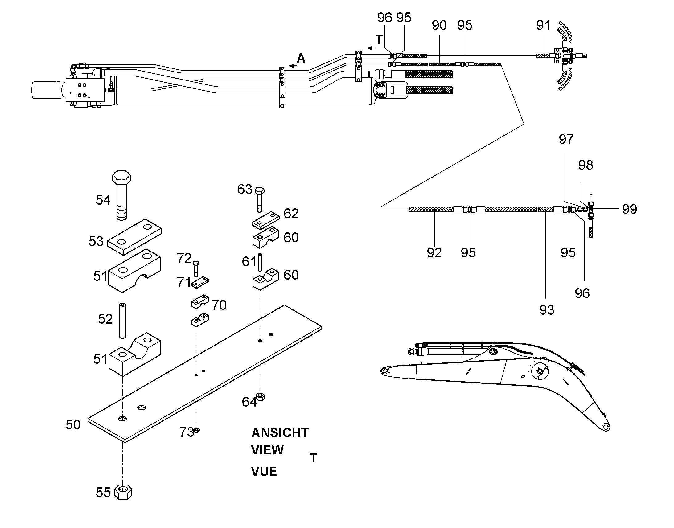ШЛАНГ 12X4500 10003178 LIEBHERR