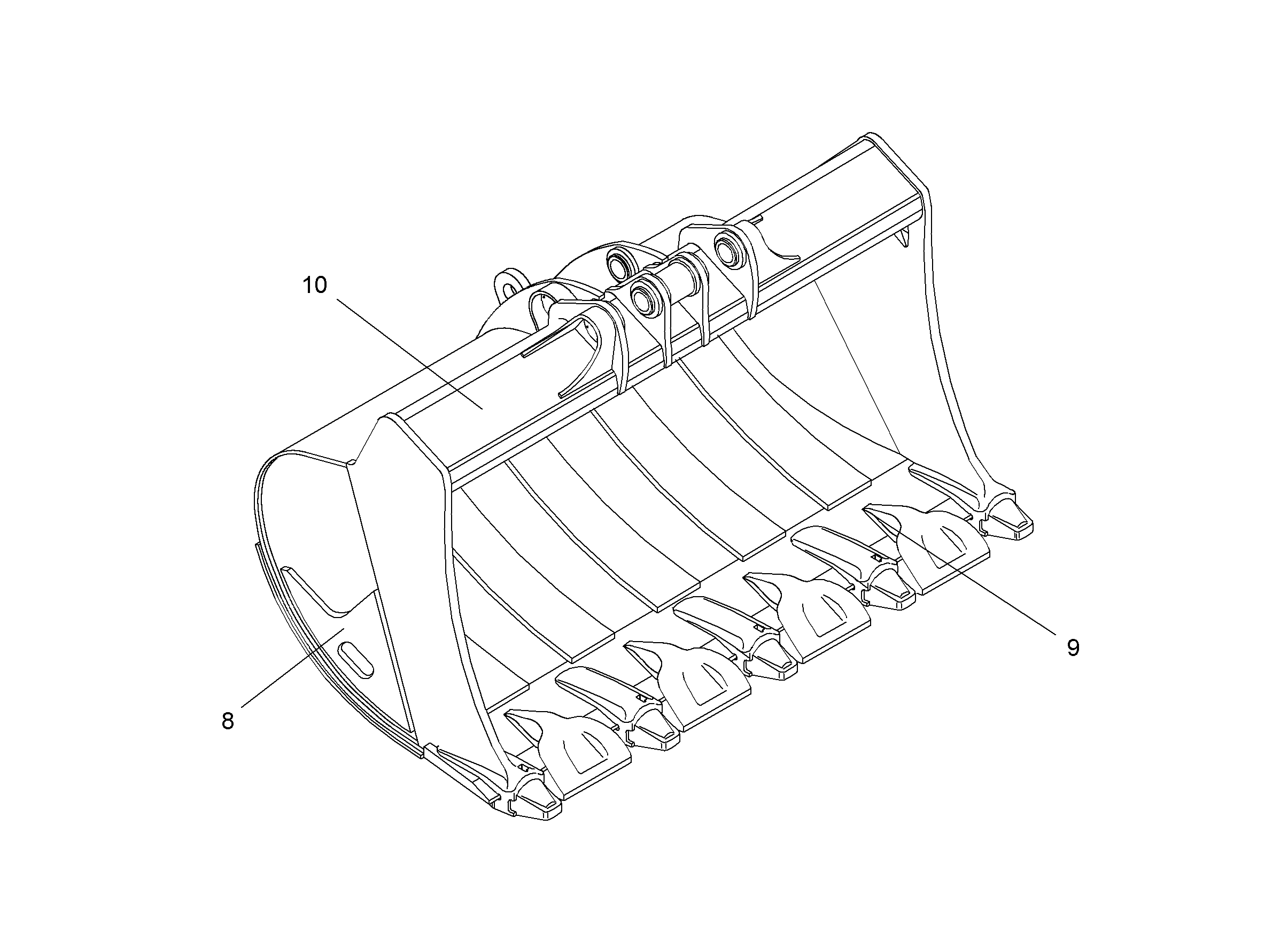 ЗАБРАЛО КОВША 9008486 LIEBHERR