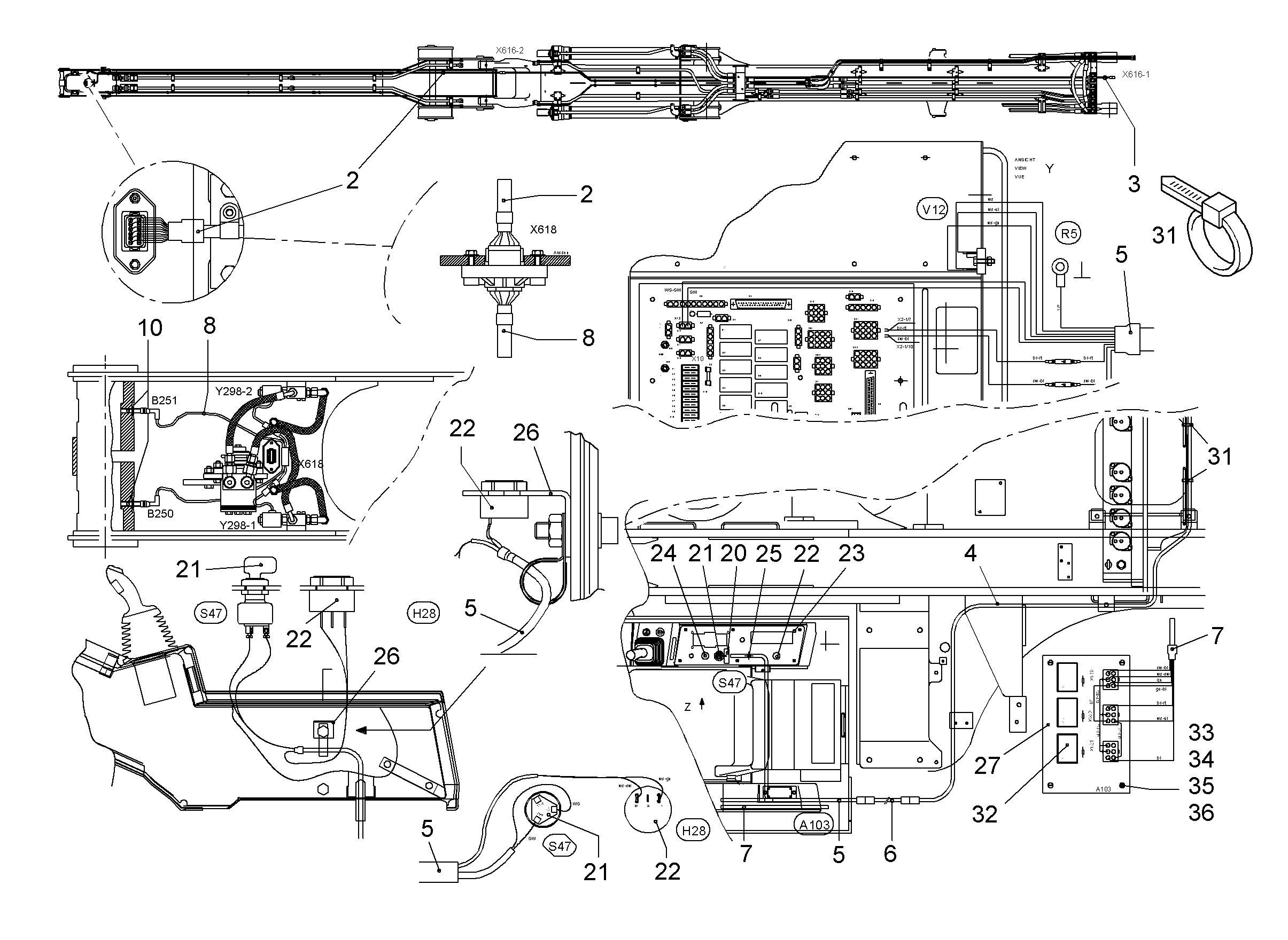 ТАБЛИЧКА 55mmX20mm 9306017 LIEBHERR
