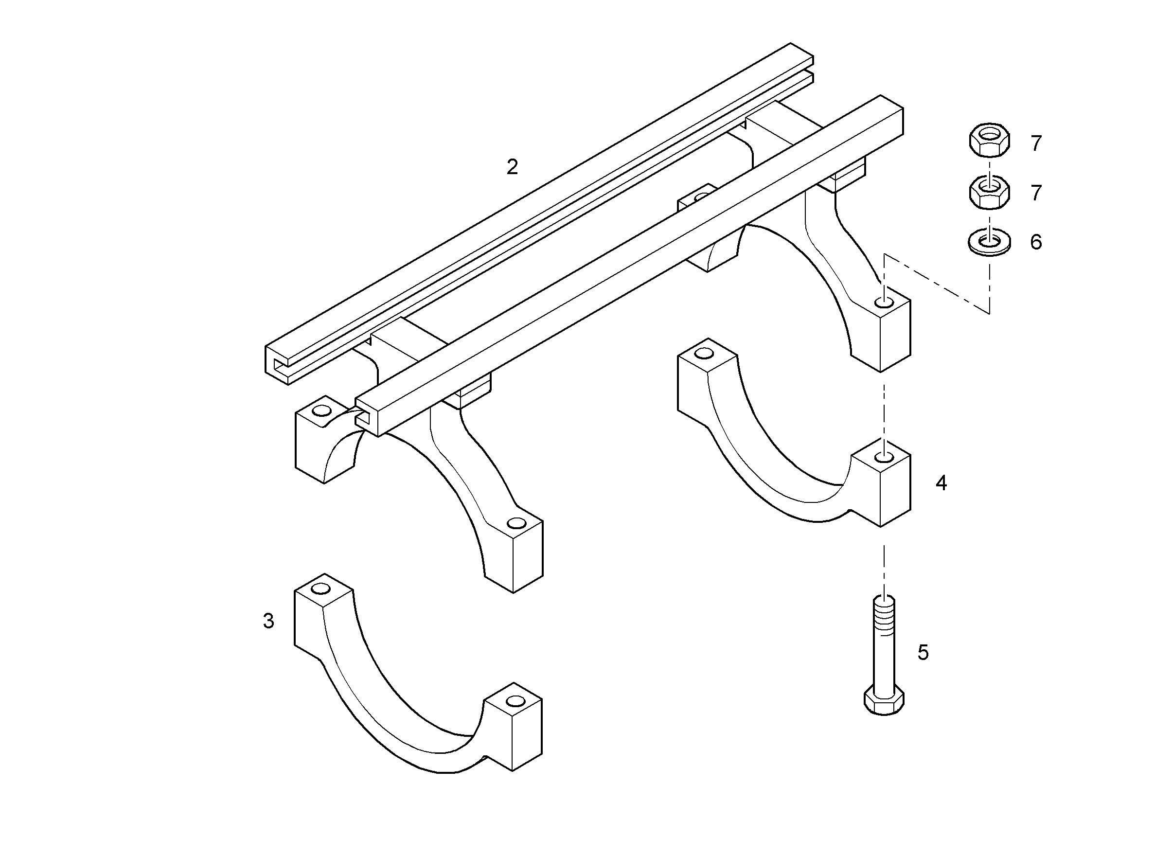 ПОЛУХОМУТИК d=203 9827844 LIEBHERR
