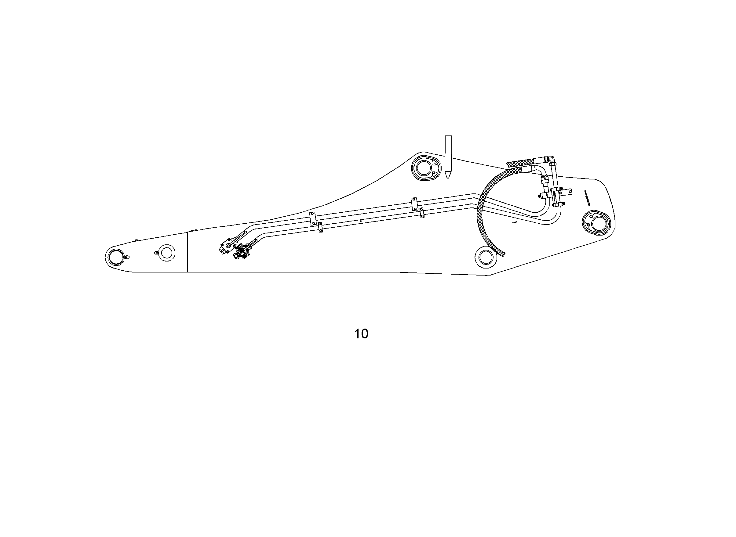 ПРОВОДКА МОНТАЖ AHS 9808753 LIEBHERR