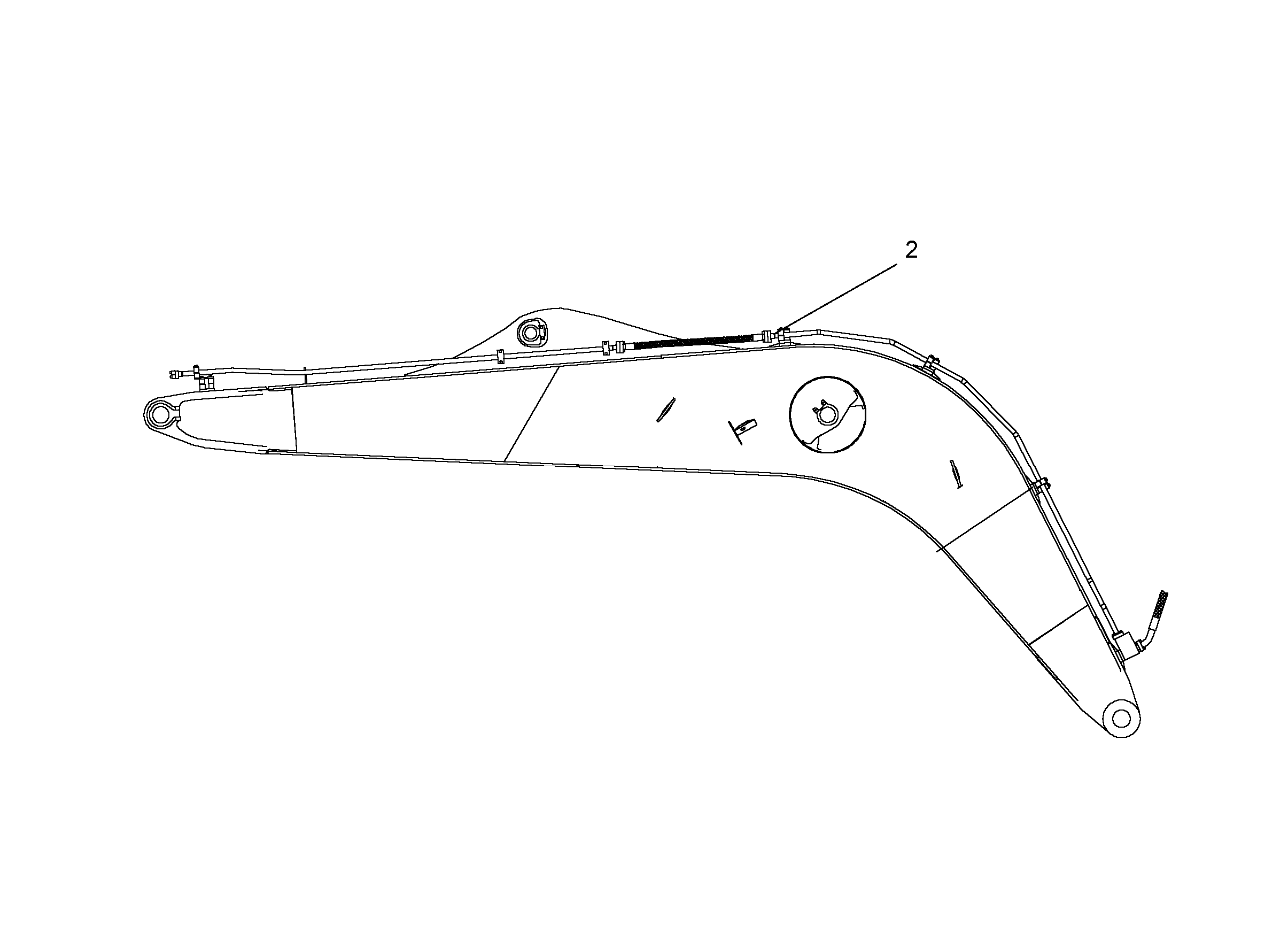 ПРОВОДКА НОЖНИЦ 9873308 LIEBHERR
