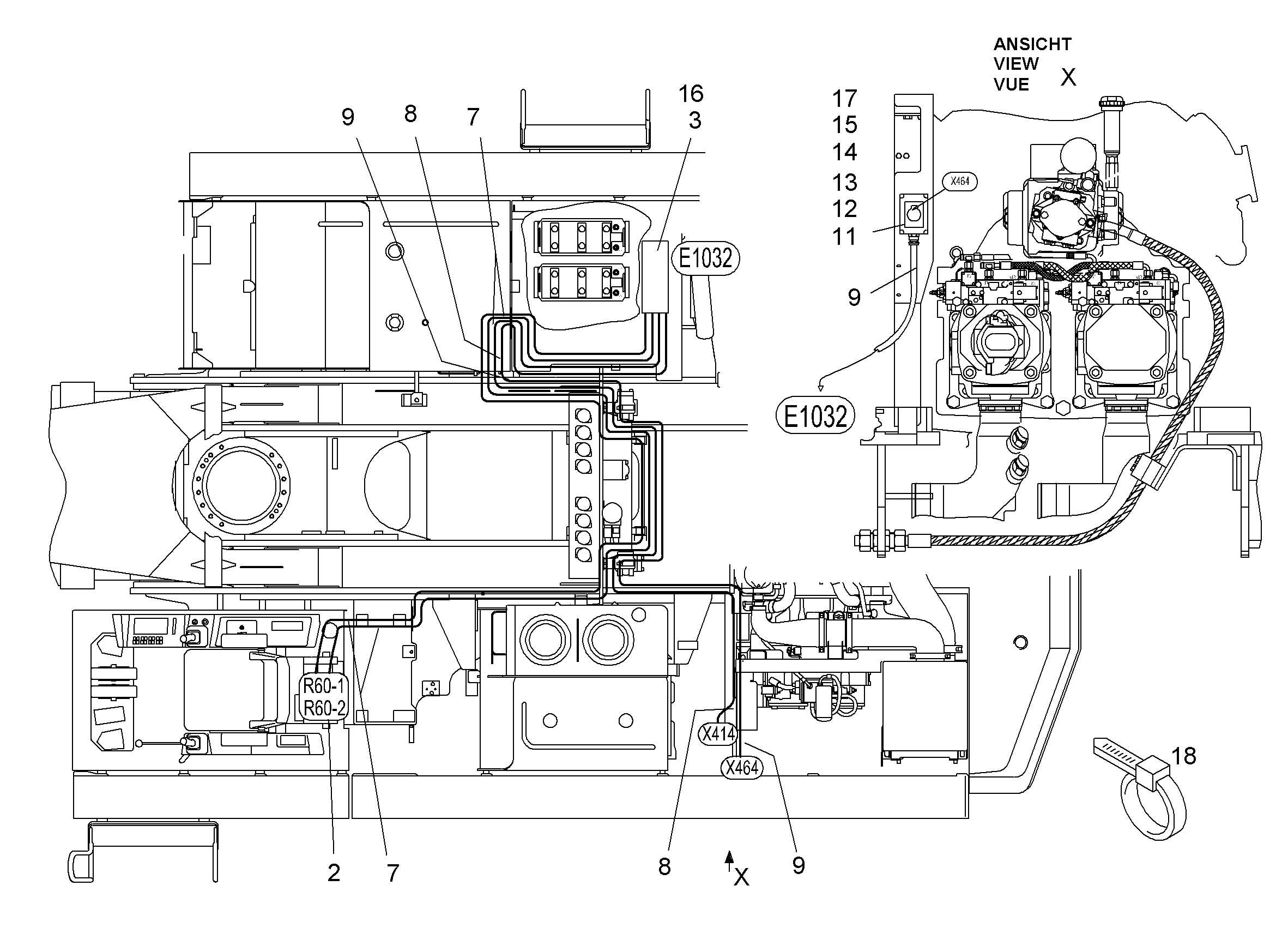 ШТЕКЕР 10003826 LIEBHERR