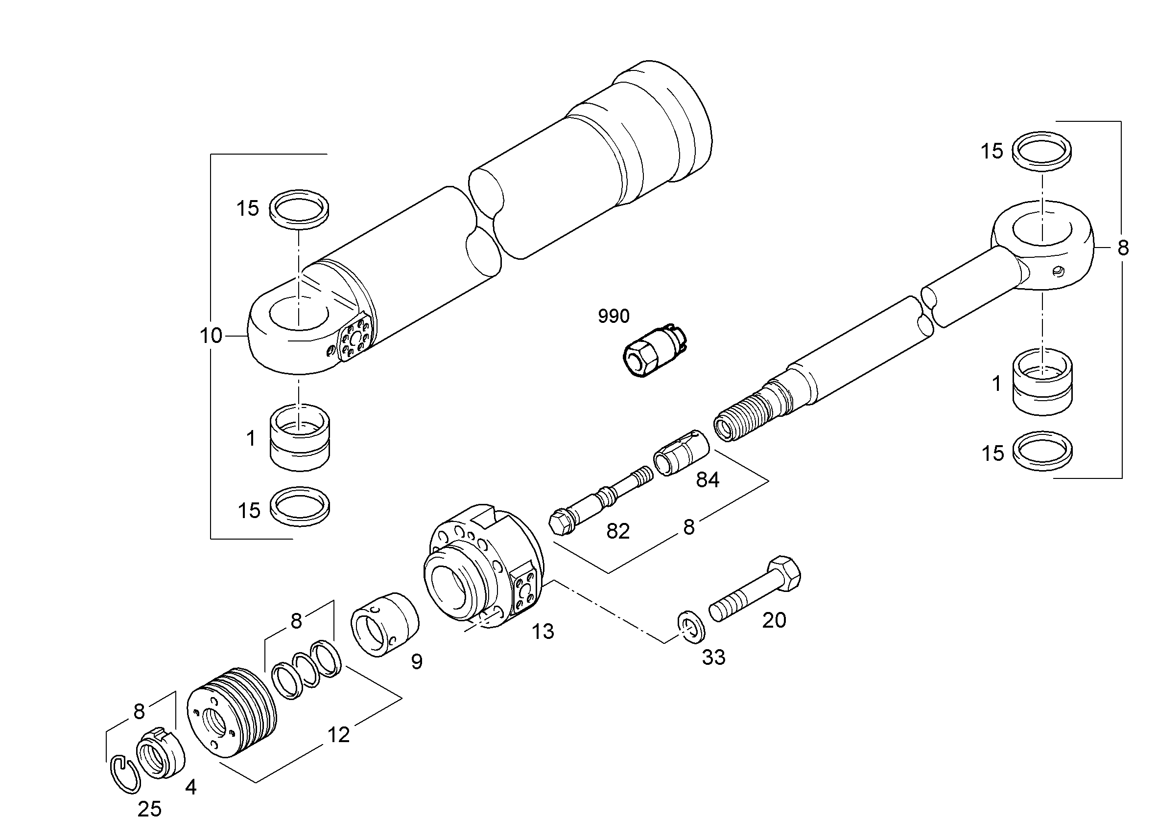 ПОДШИПНИК ШАТУНА 9951069 LIEBHERR