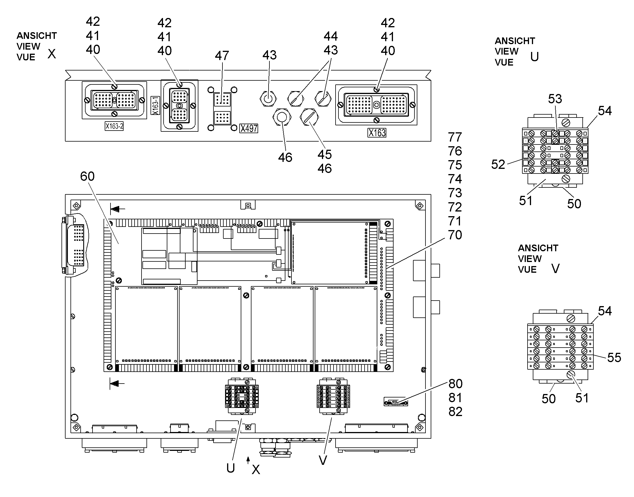 ПЛАТЫ В СБОРЕ 9009972 LIEBHERR