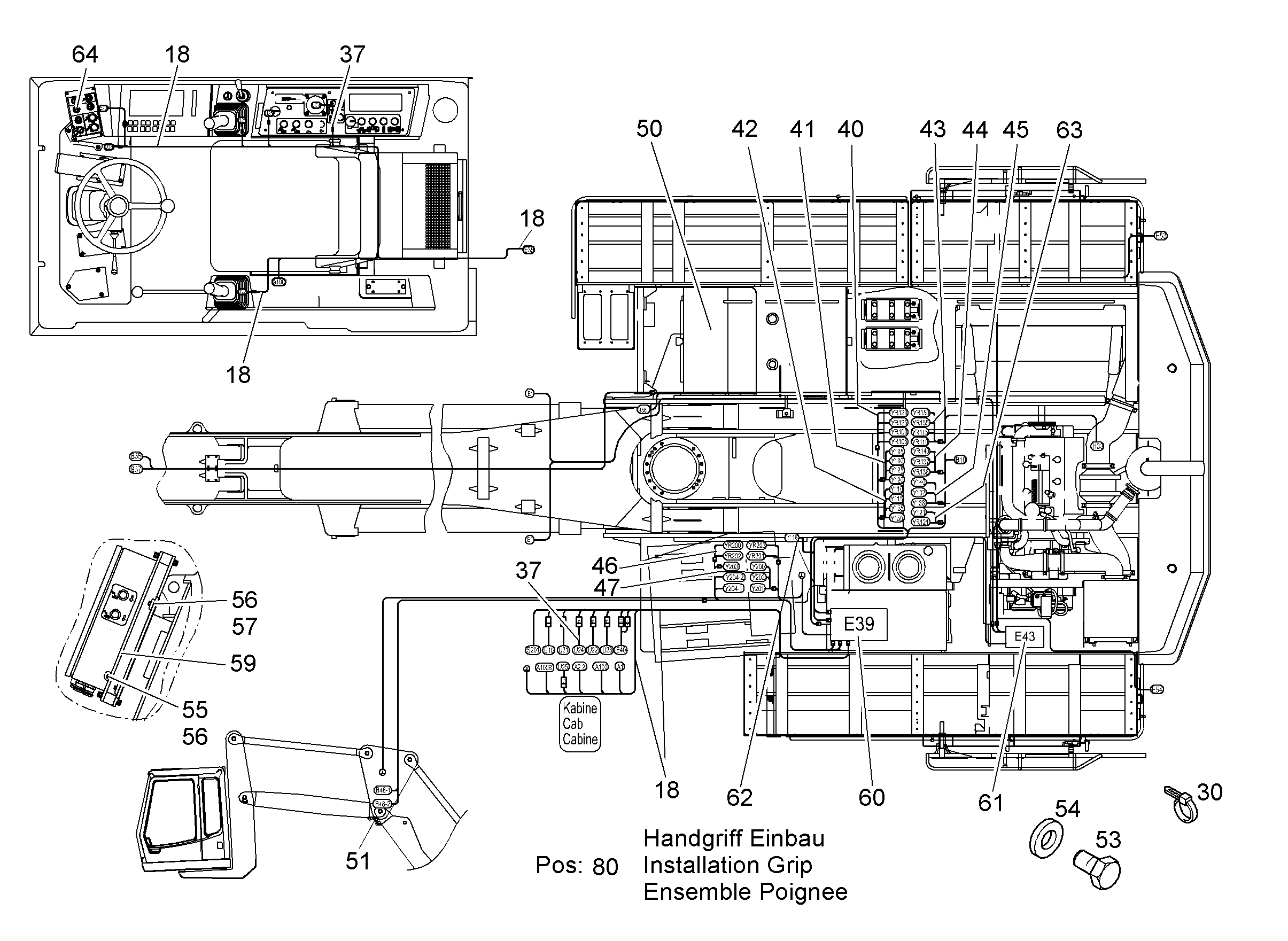 ДЖОЙСТИК 6205166 LIEBHERR