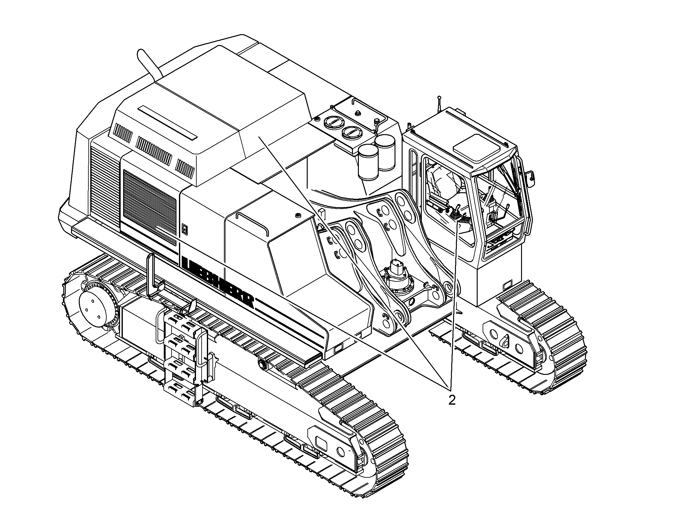 МОНТ.НАБ.ОБОР. Д.СНОСА В ШАССИ 10056479 LIEBHERR