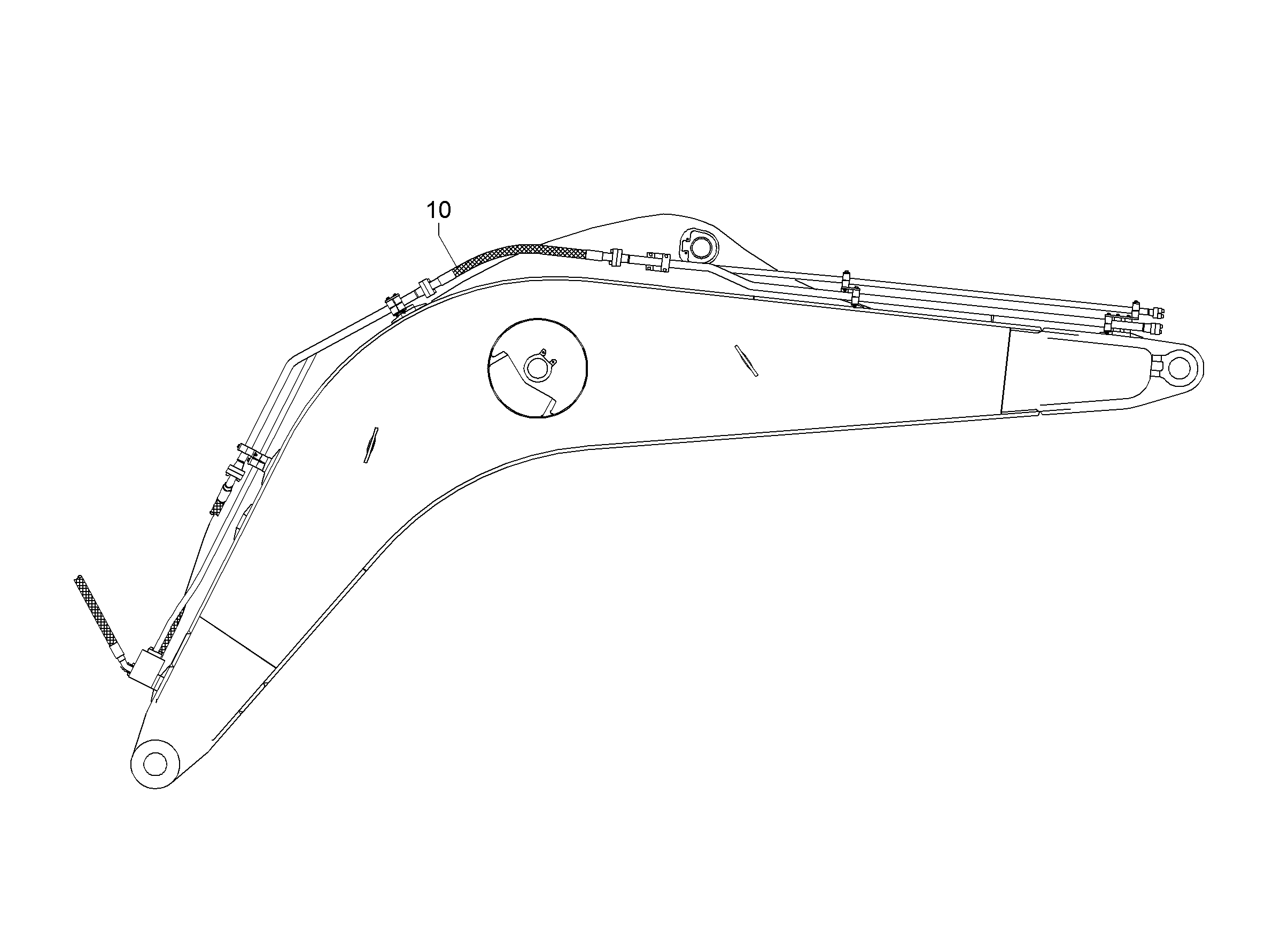 ПРОВОДКА МОНТАЖ AHS 9007464 LIEBHERR