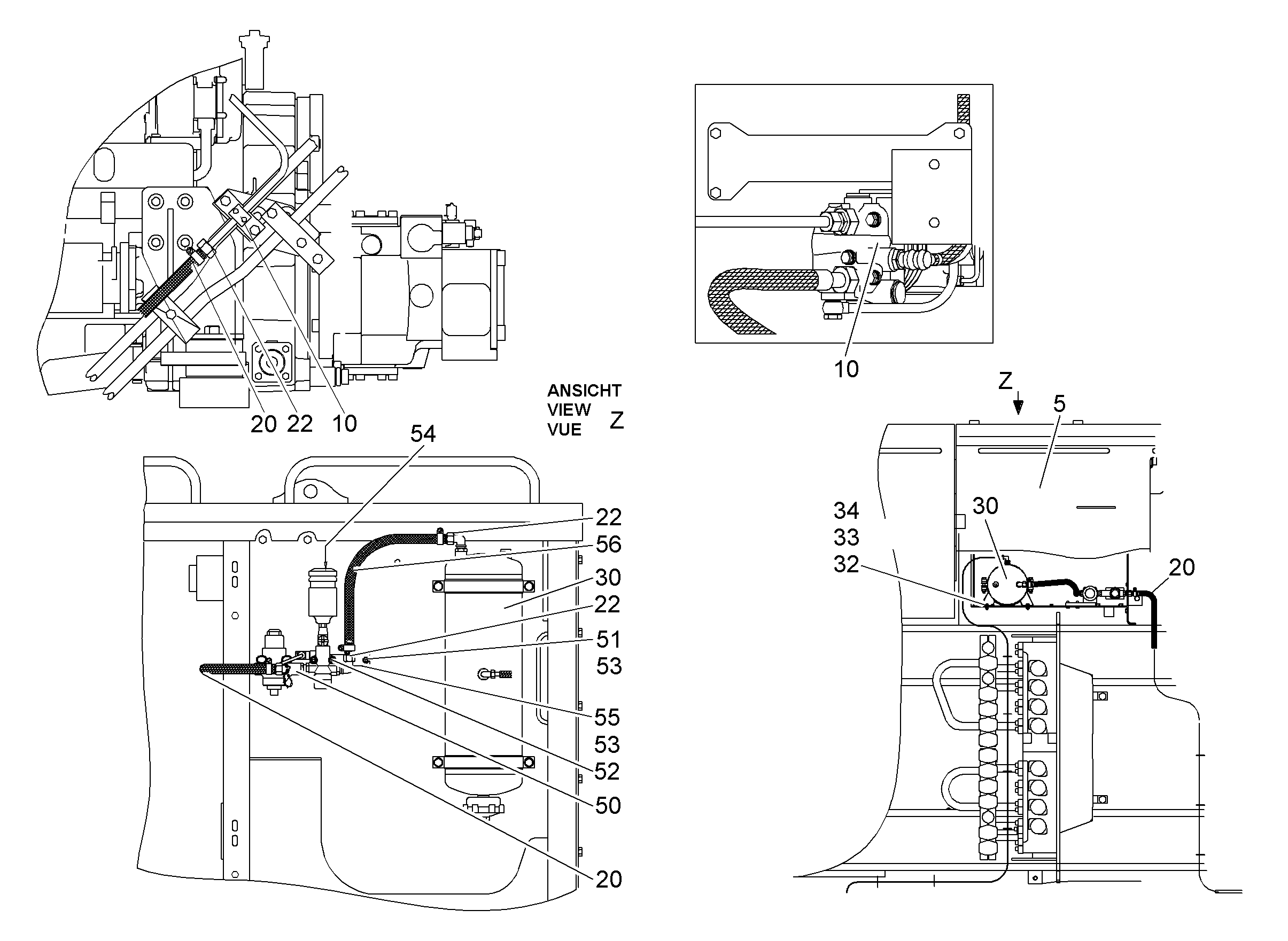 ПРОМЕЖУТОЧНАЯ ПЛАНКА 9005730 LIEBHERR