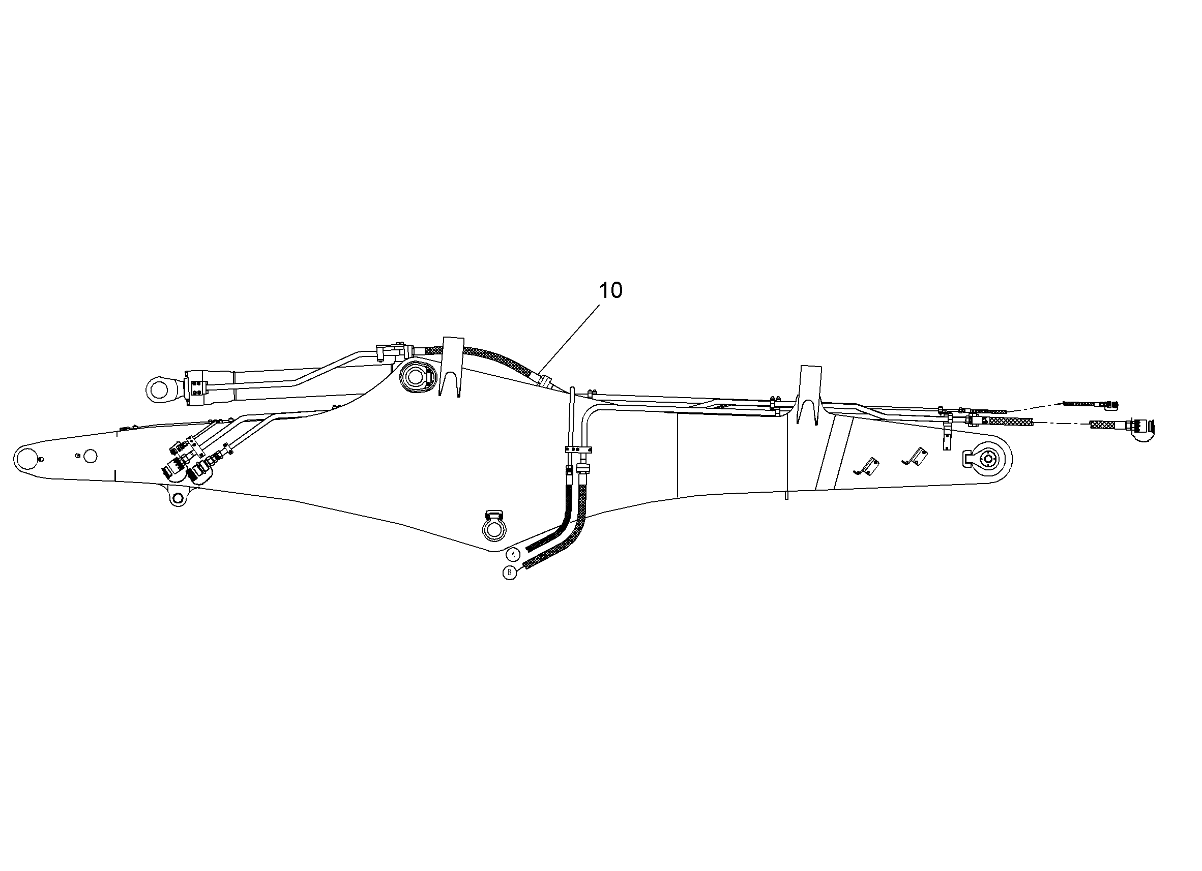 СТЕРЖЕНЬ ДЛЯ СНОСА 7,00M 9007102 LIEBHERR