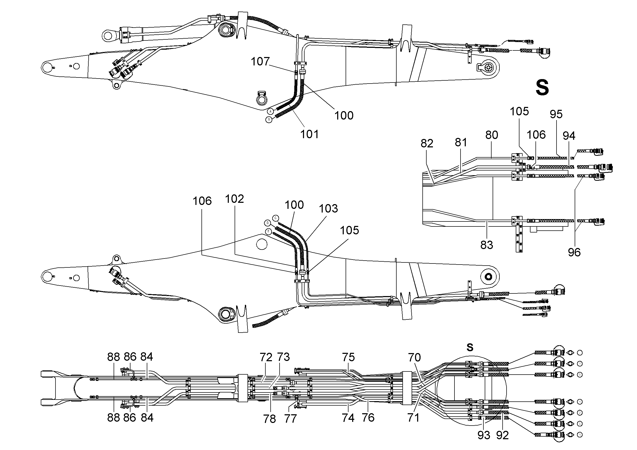 ШЛАНГ 32X2000 10003440 LIEBHERR