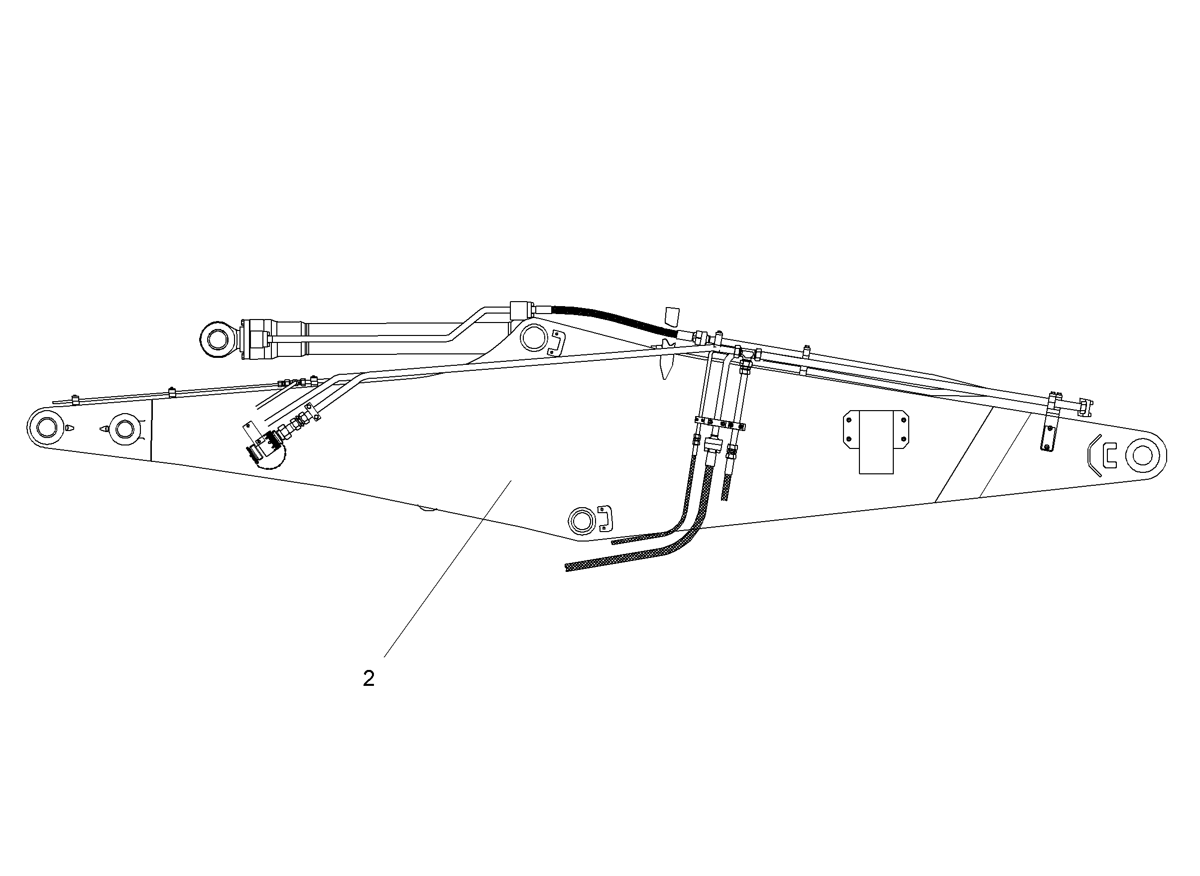 СТЕРЖЕНЬ ДЛЯ СНОСА 5,20M 9809846 LIEBHERR