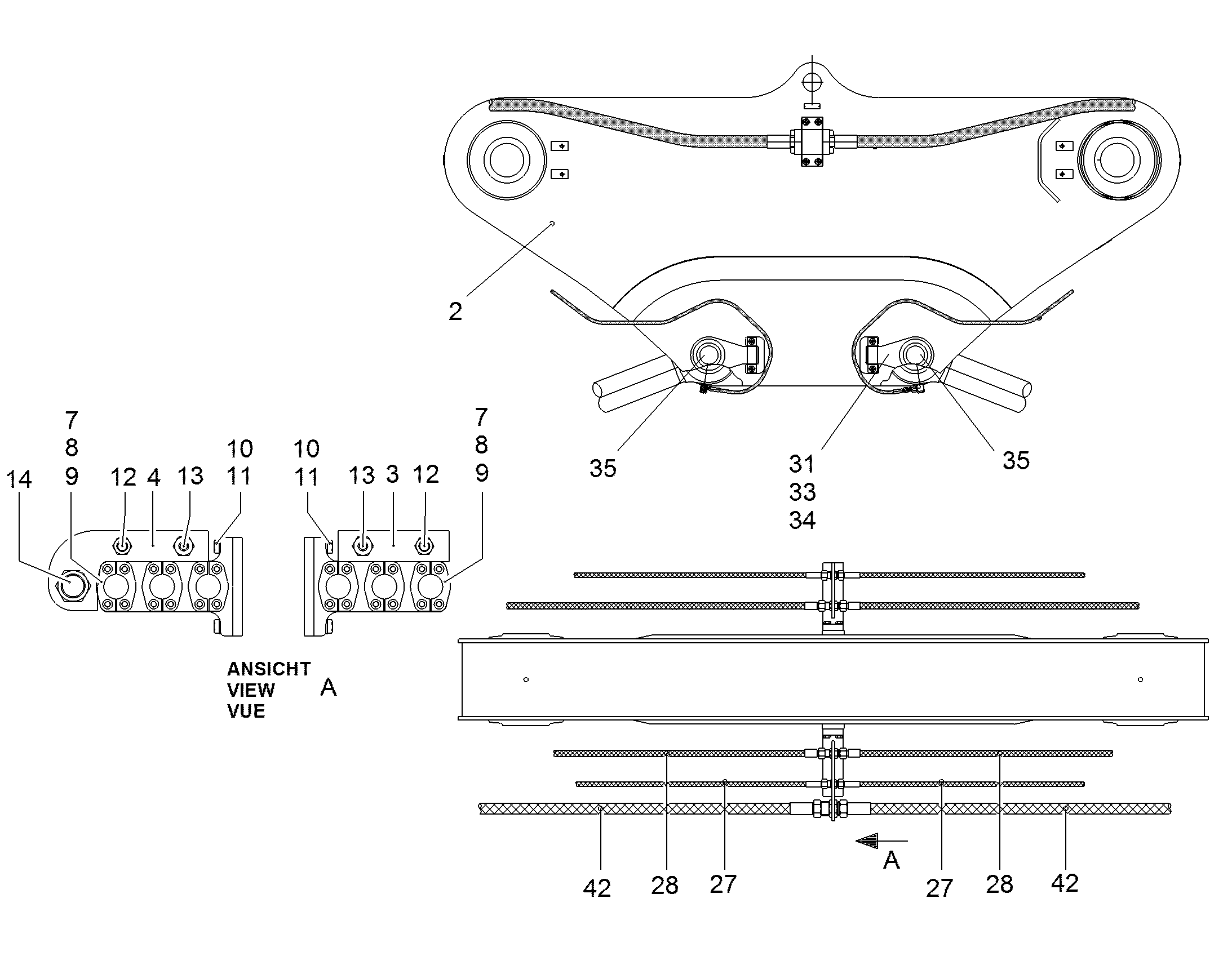 ШЛАНГ 12X1600 10004004 LIEBHERR