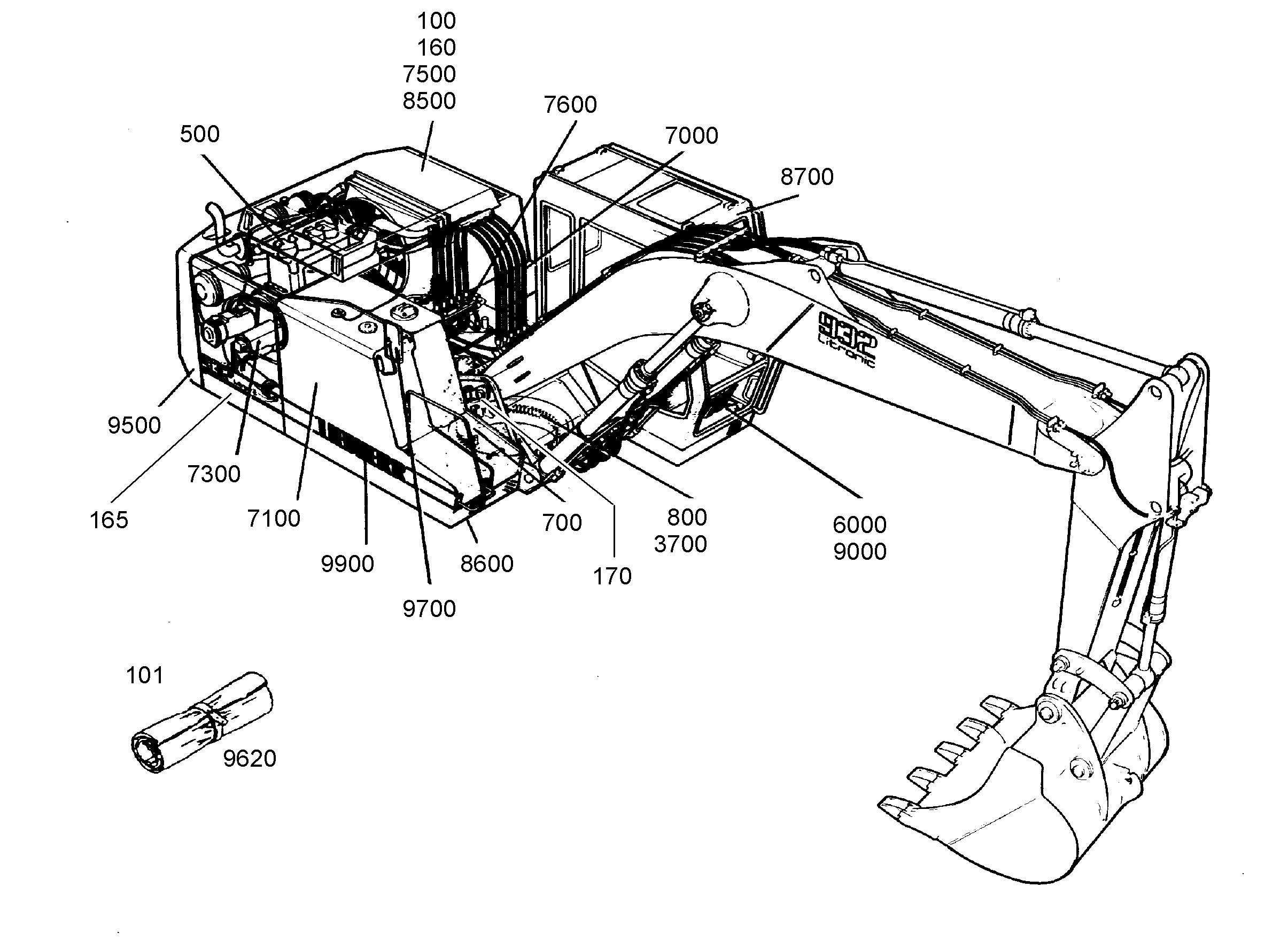 НАСОСЫ ДОП., УСТАНОВКА 9752640 LIEBHERR