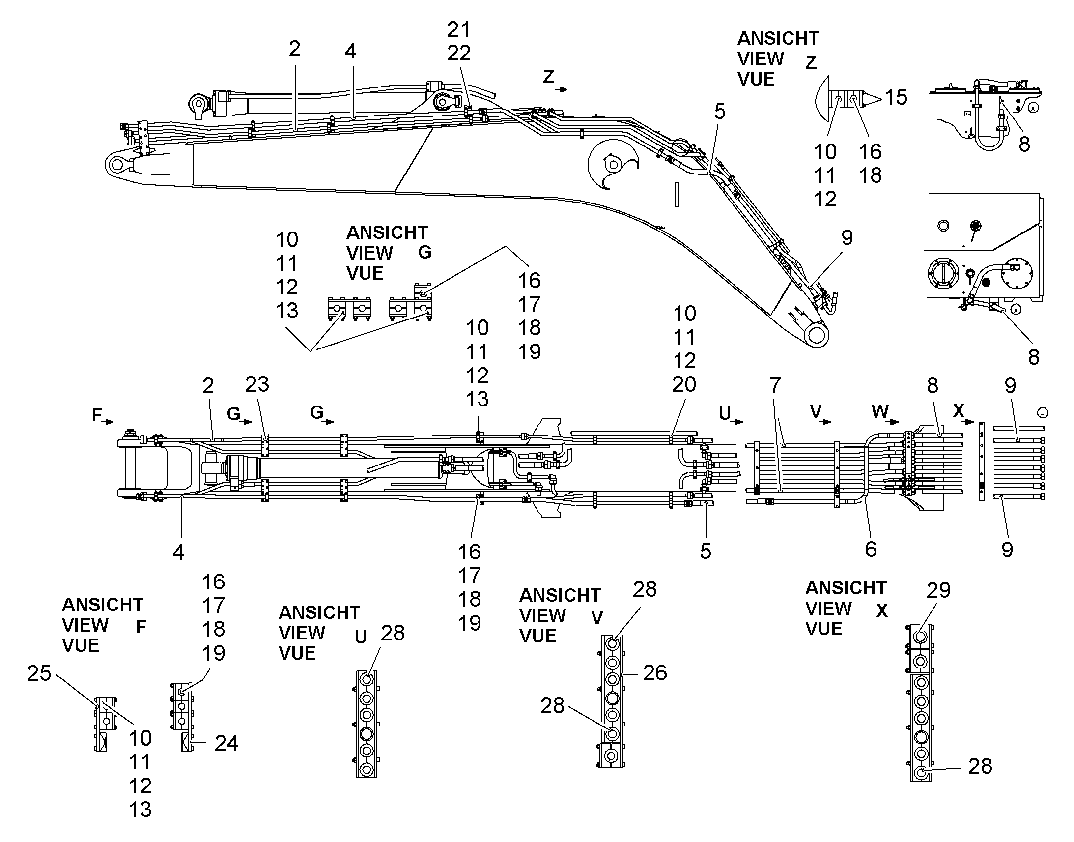 ШЛАНГ 32X660 7025686 LIEBHERR