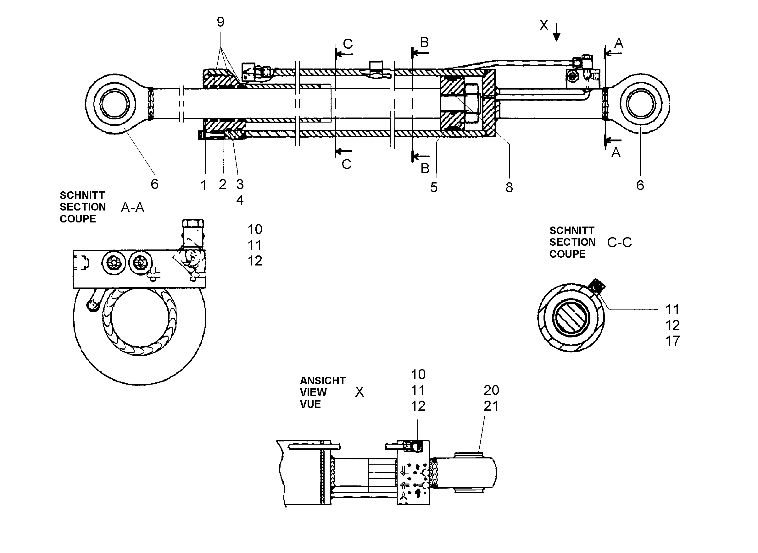 НАПРАВЛЯЮЩЕЕ КОЛЬЦО 10004615 LIEBHERR
