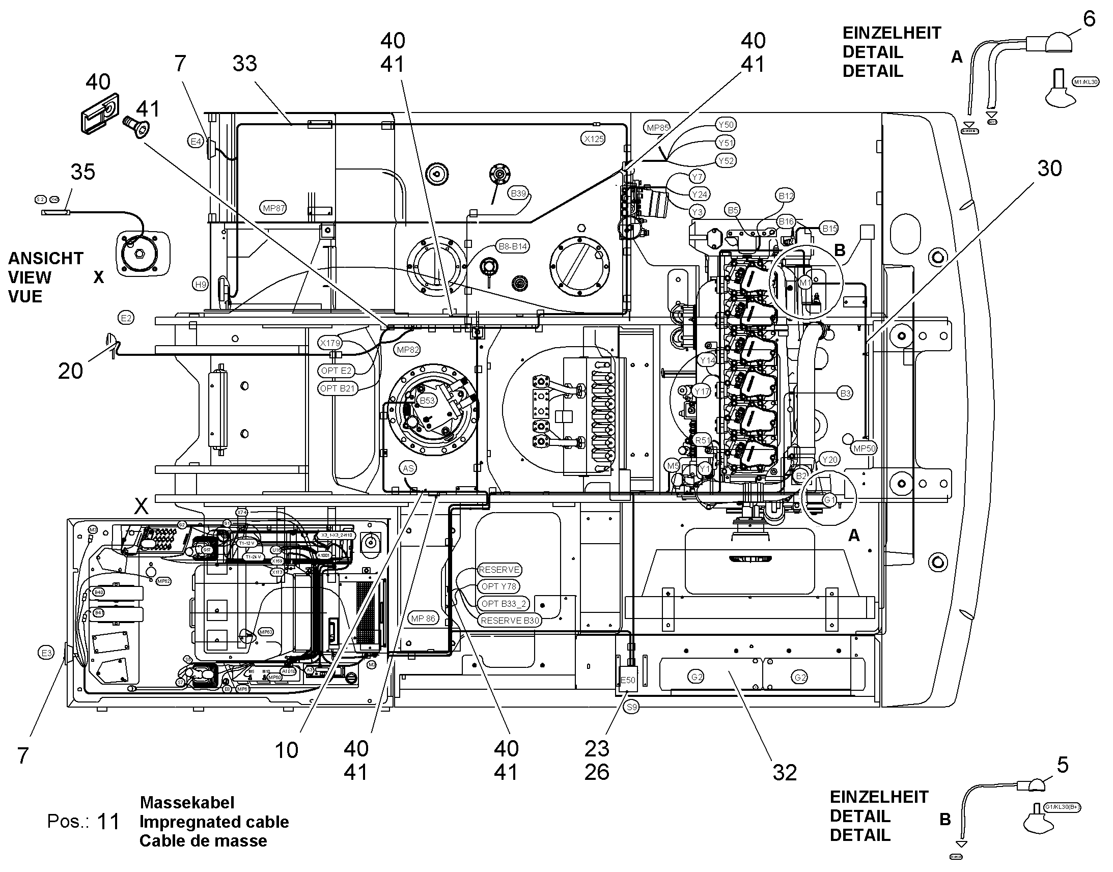 БАТАРЕИ УСТАНОВЛЕНЫ 9012755 LIEBHERR