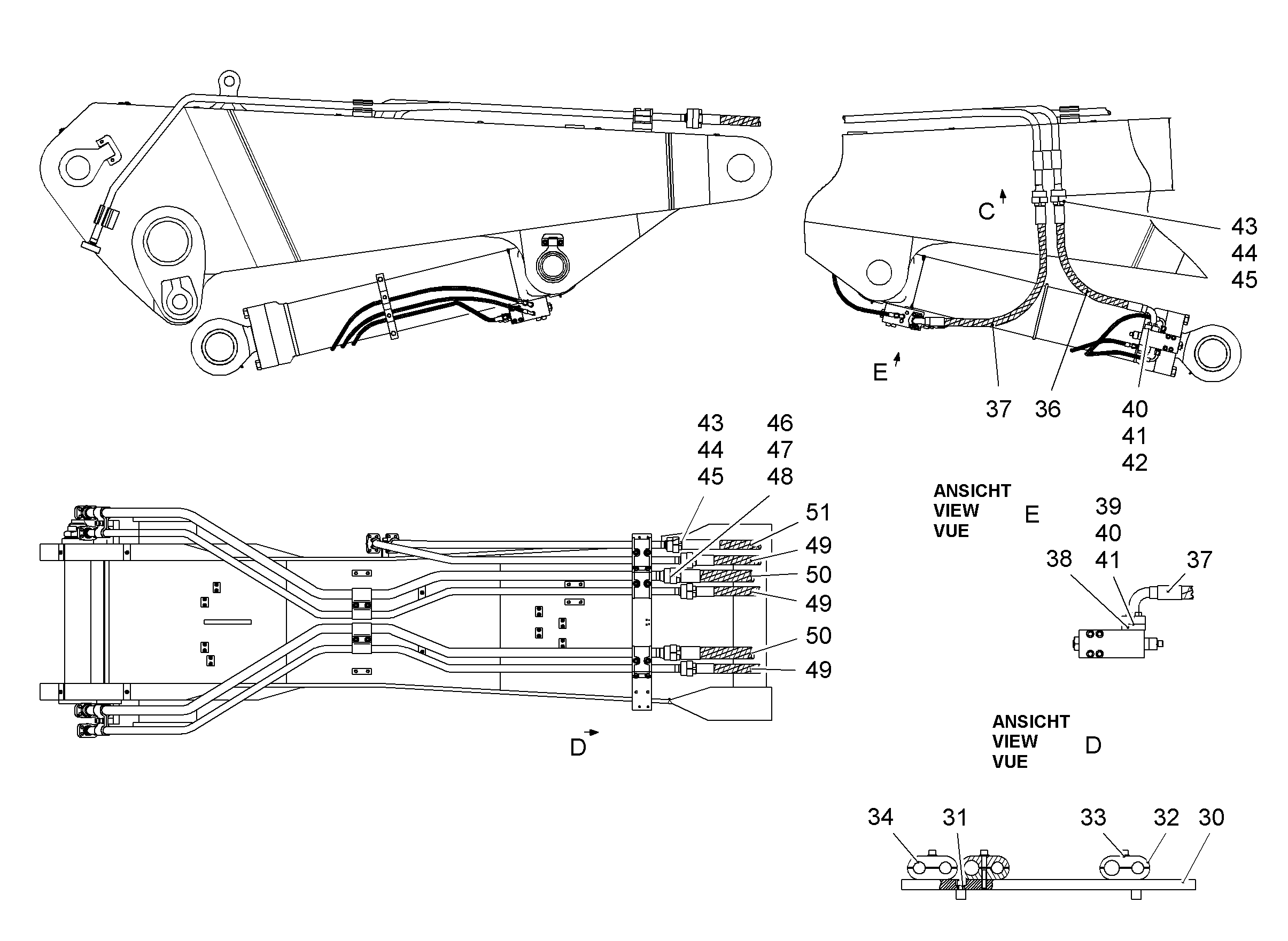 ШЛАНГ 20X800 10003857 LIEBHERR