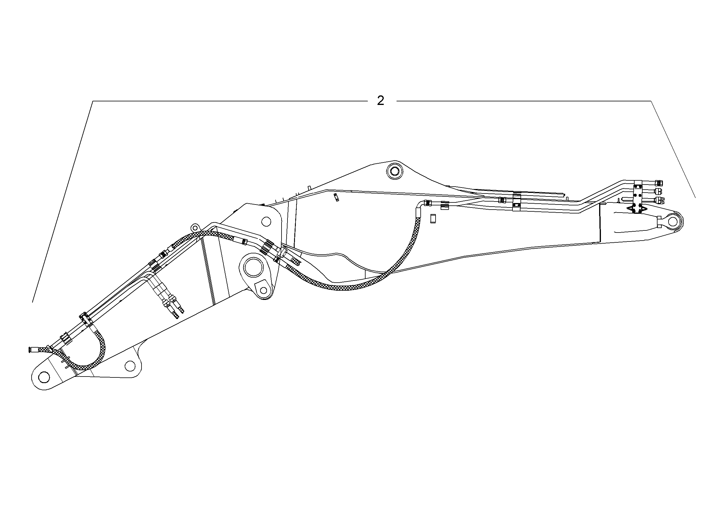 ПРОВОДКА МОНТАЖ AHS 9806518 LIEBHERR