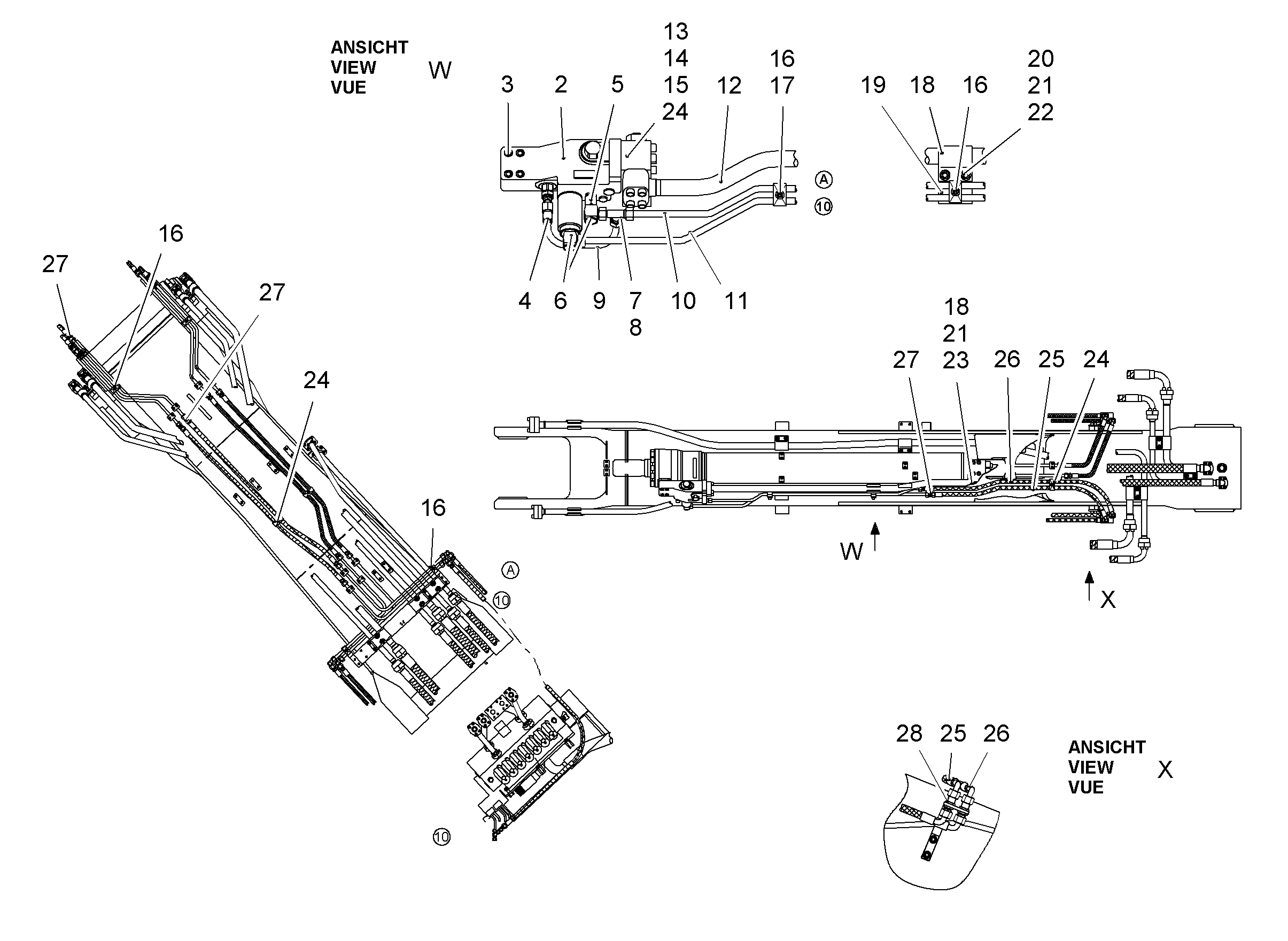 КЛАПАН ПРЕДОХРАНИТЕЛЬНЫЙ 10000588 LIEBHERR