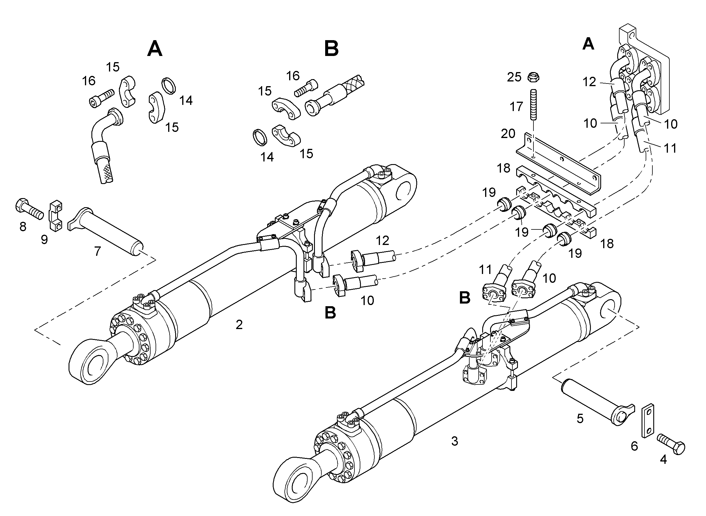 ШЛАНГ 25X1600 10003413 LIEBHERR