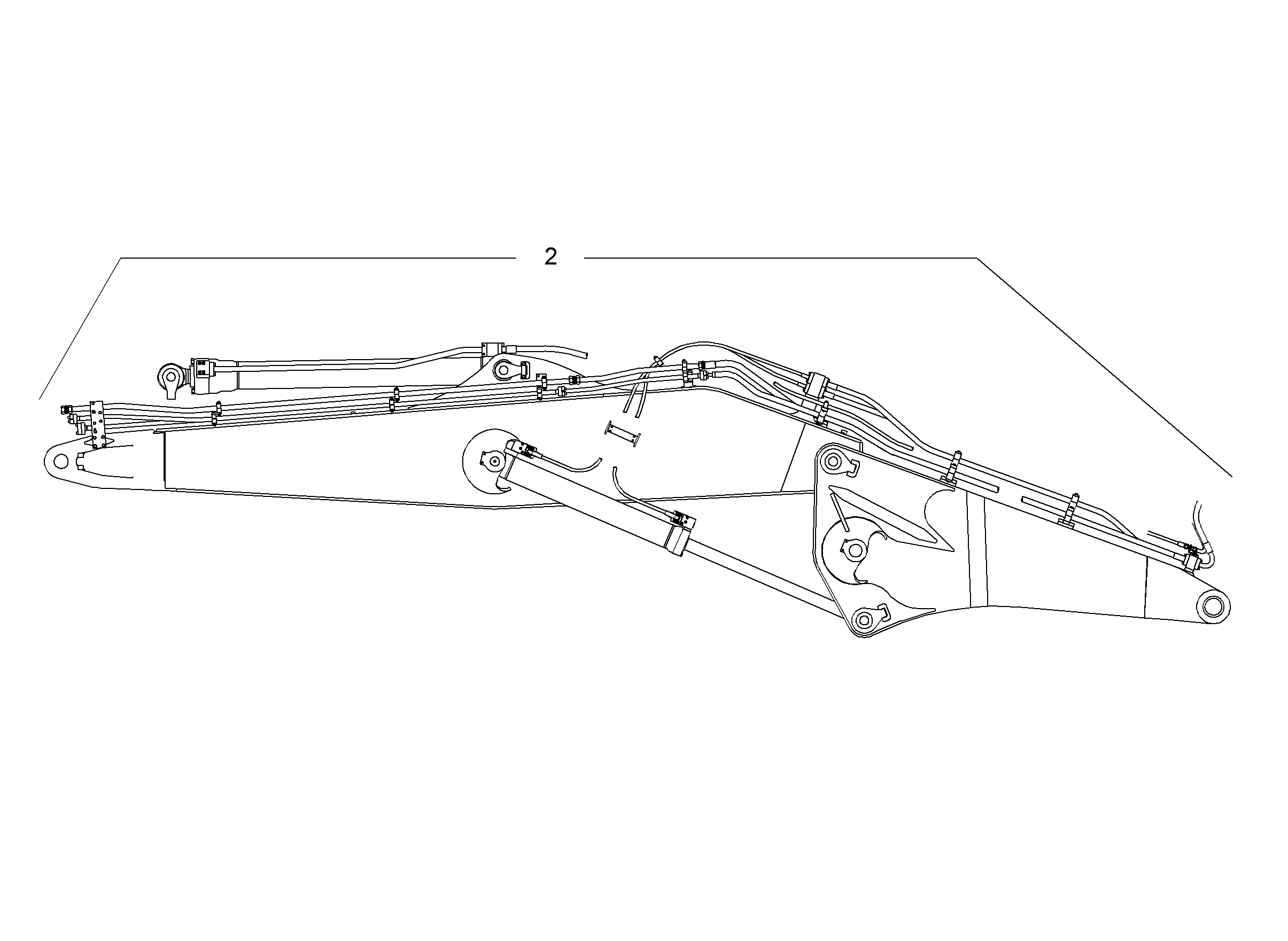 ПРОВОДКА МОНТАЖ AHS 9809931 LIEBHERR