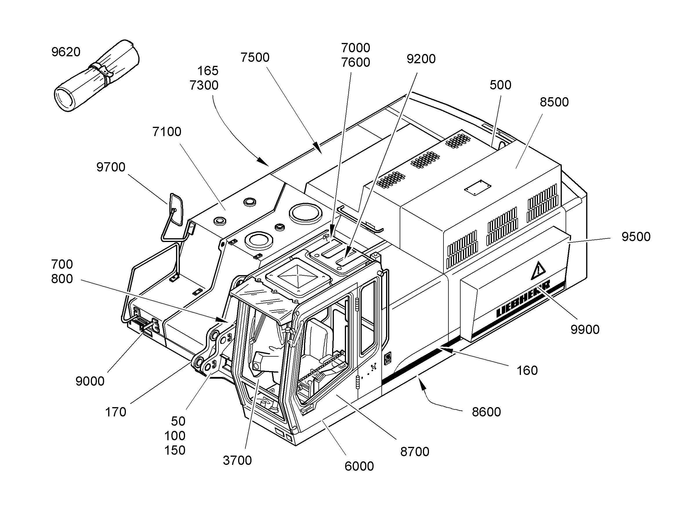 НАСОСЫ И СОЕДИНЕНИЯ 9874689 LIEBHERR