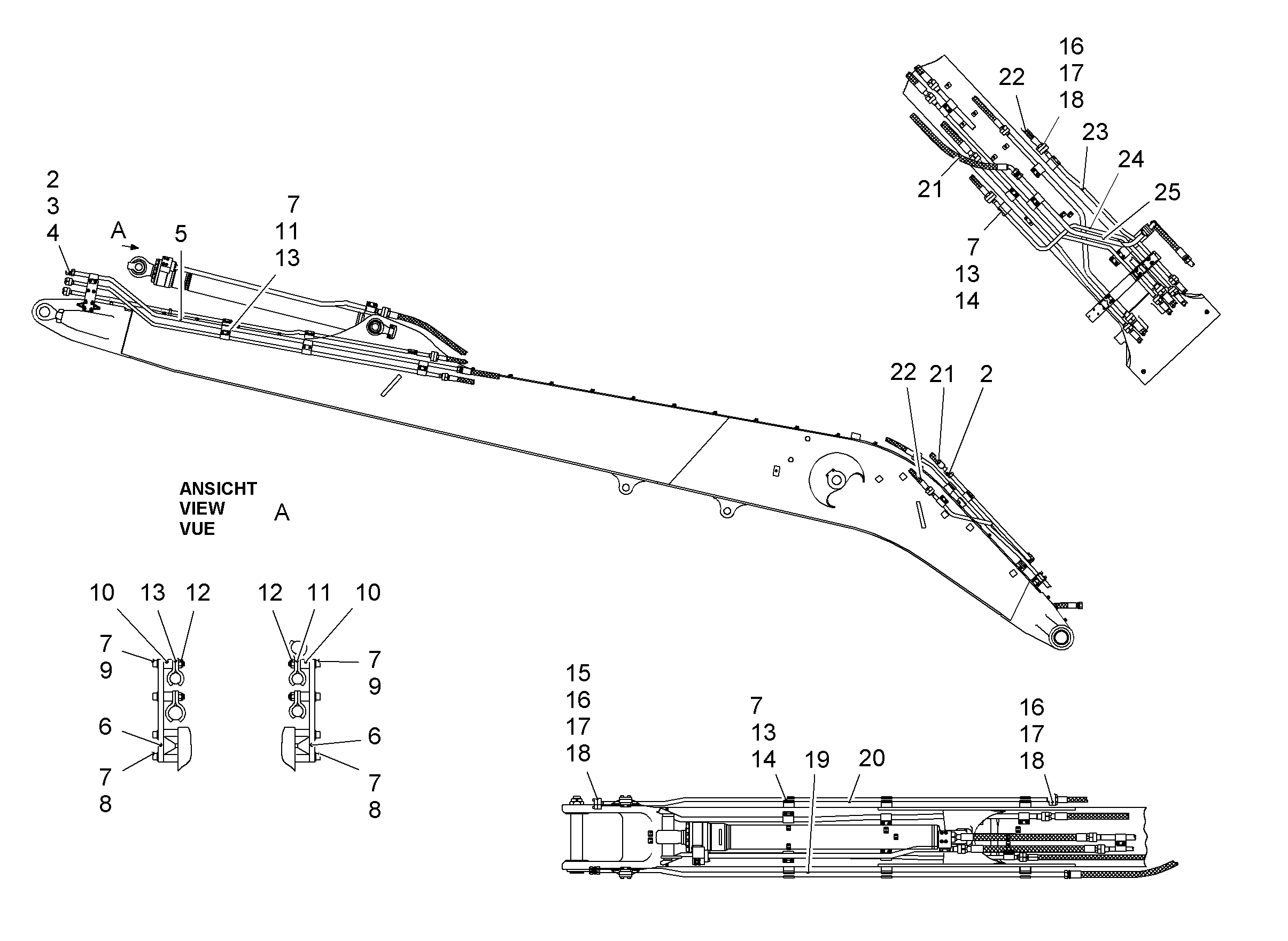 ШЛАНГ 32X1400 10003000 LIEBHERR