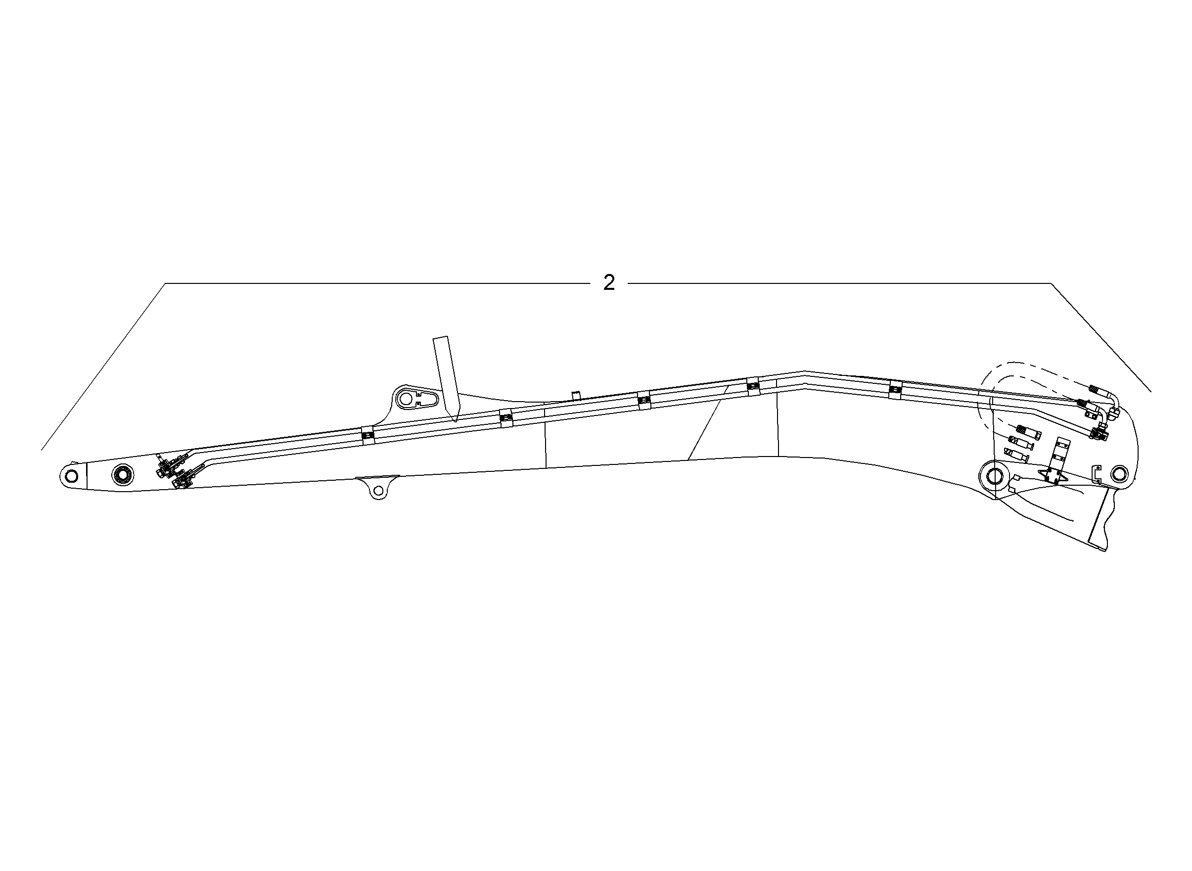 ПРОВОДКА МОНТАЖ AHS 9879977 LIEBHERR